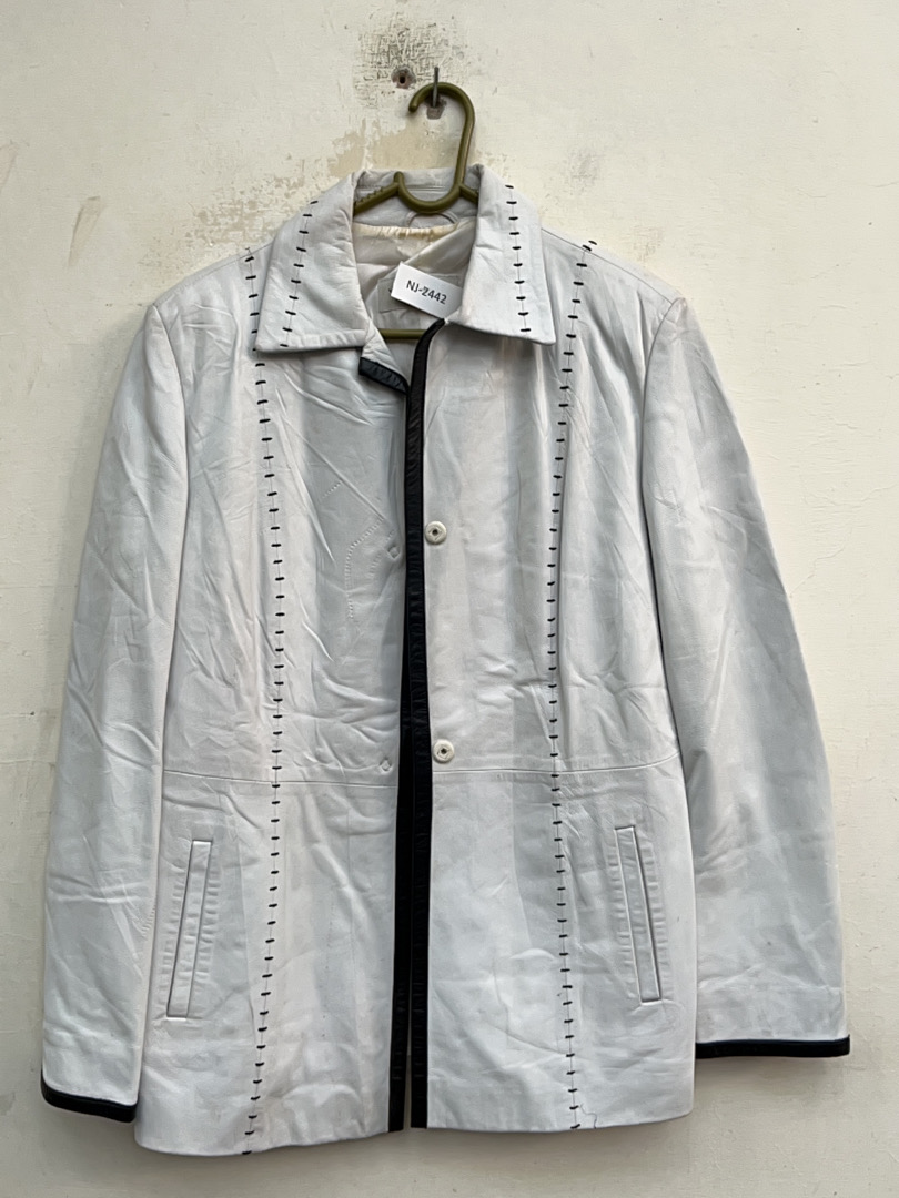 White Leather Jacket