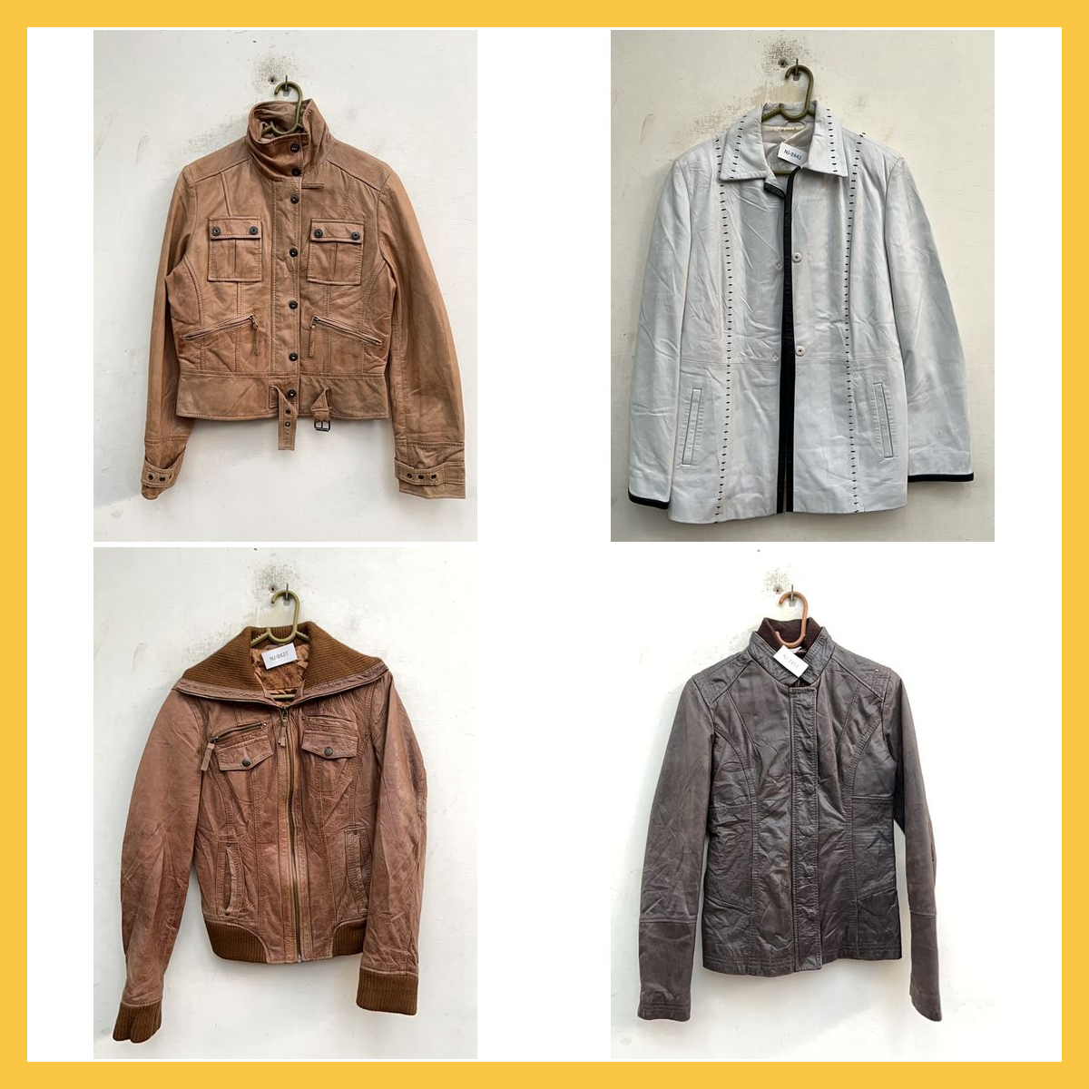 Leather Jacket Bundle 9pcs Unbranded Leather Jacke..