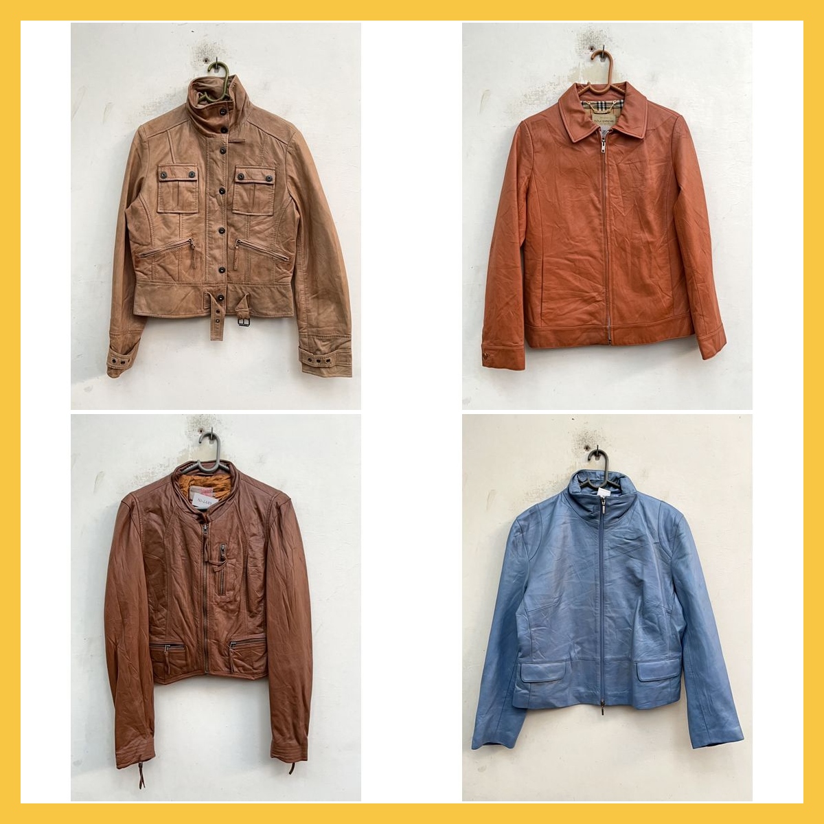 Pacchetto Giacca in Pelle - Burberry, Schott, Zara..