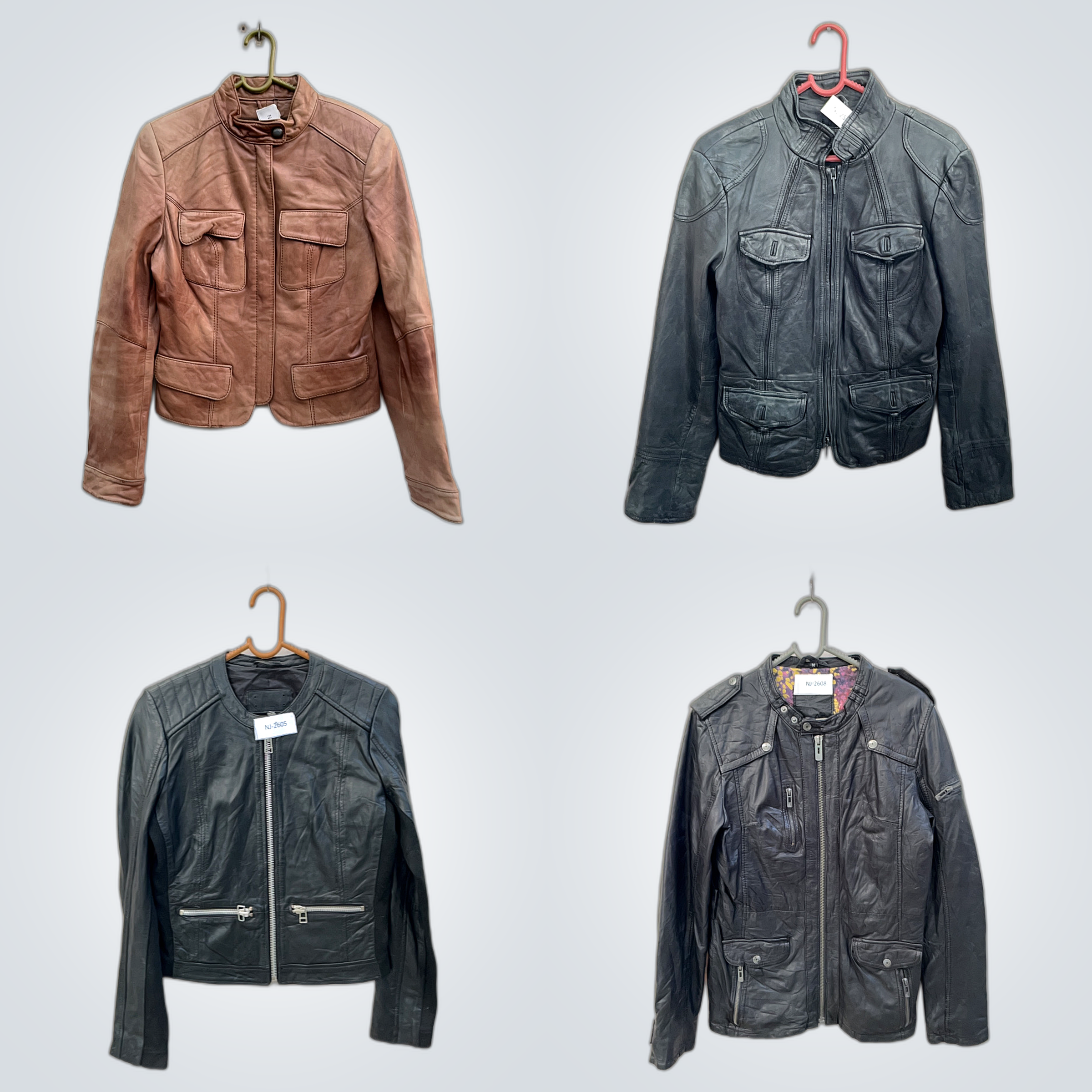 Ensemble de vestes en cuir - Mix de 10 pièces de Z..