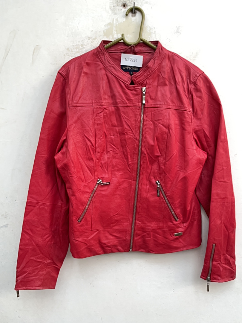 VIT Red Leather Jacket