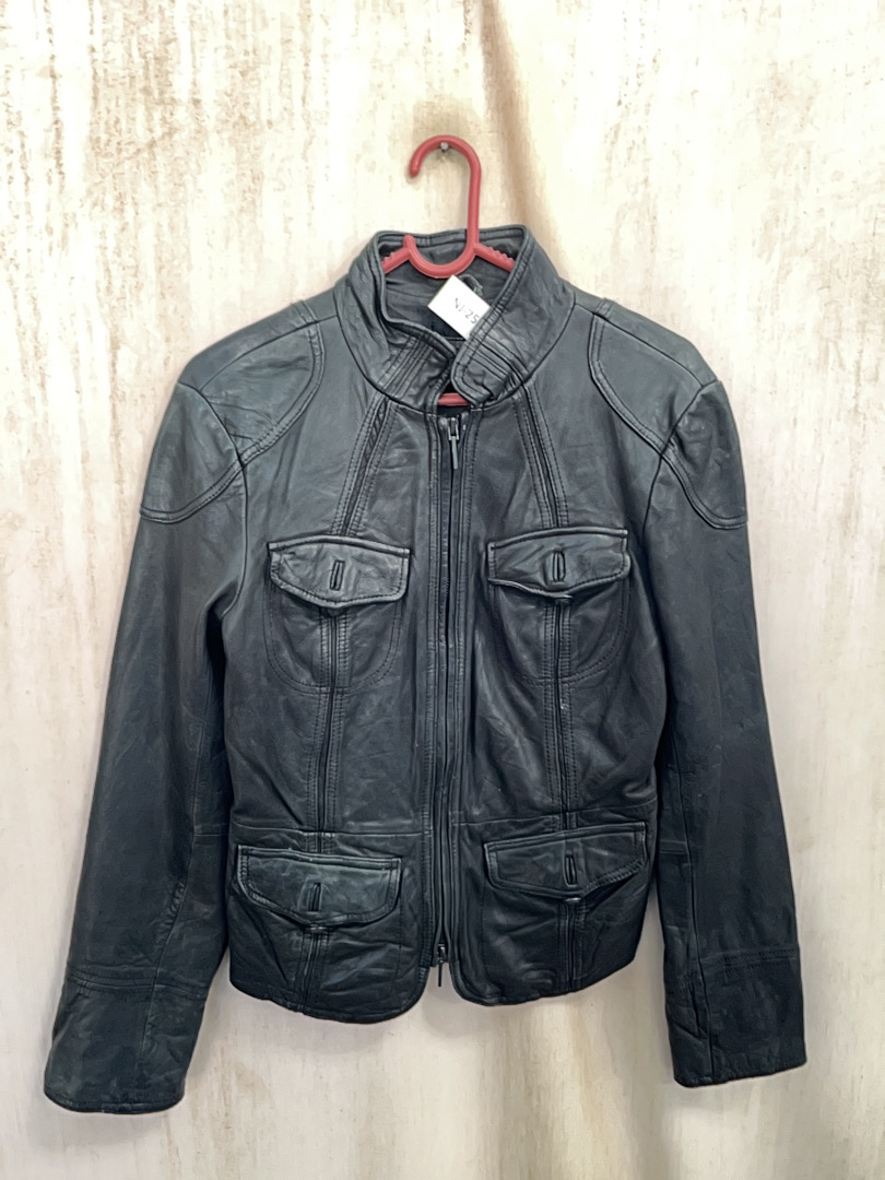 Veste en cuir Karen Millen