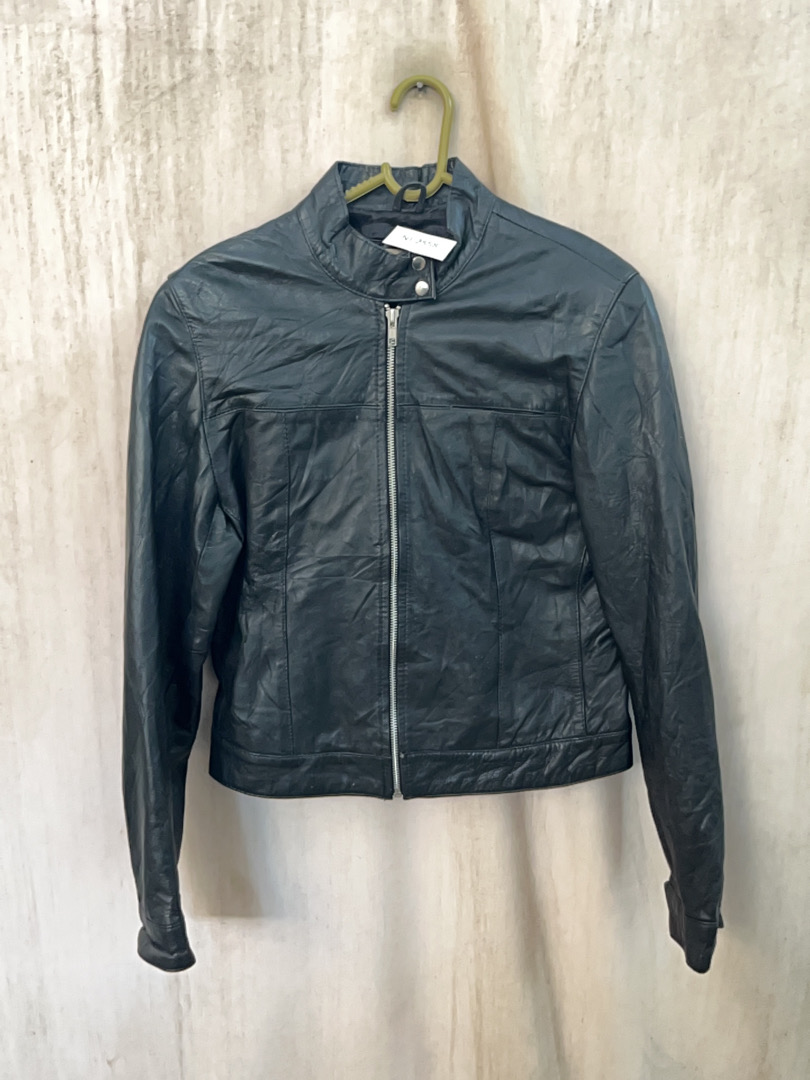 Unbranded Black Leather Jacket