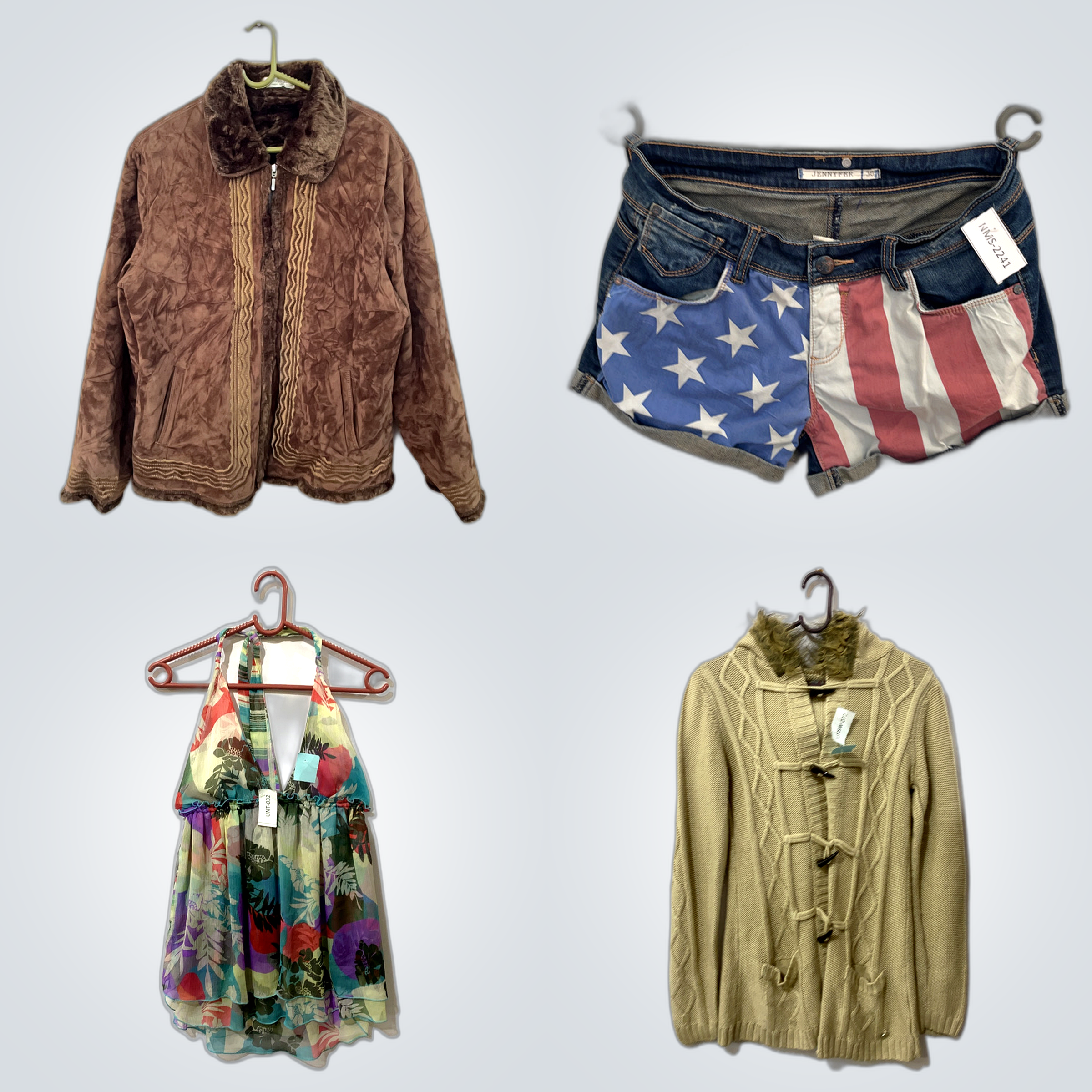 Pacote Fashion: Tops, Vestidos, Saias e Jaquetas d..