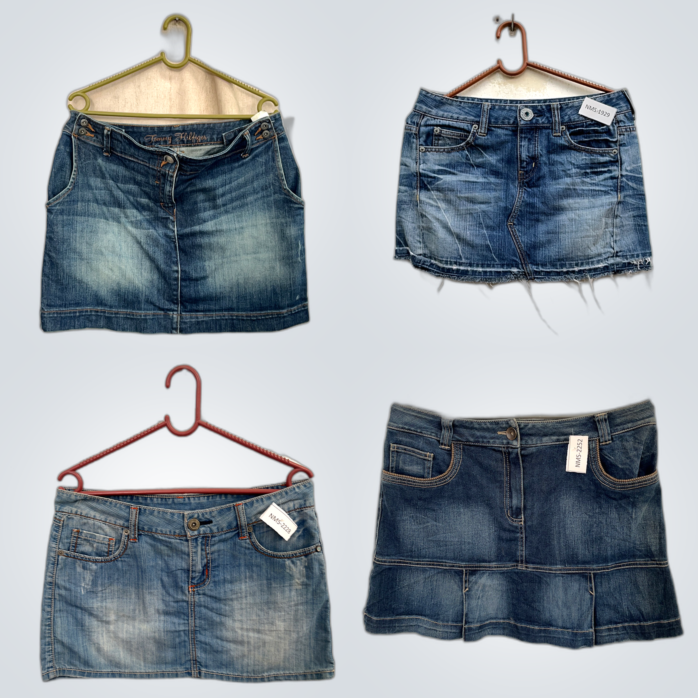Y2K Denim Mini Skirts