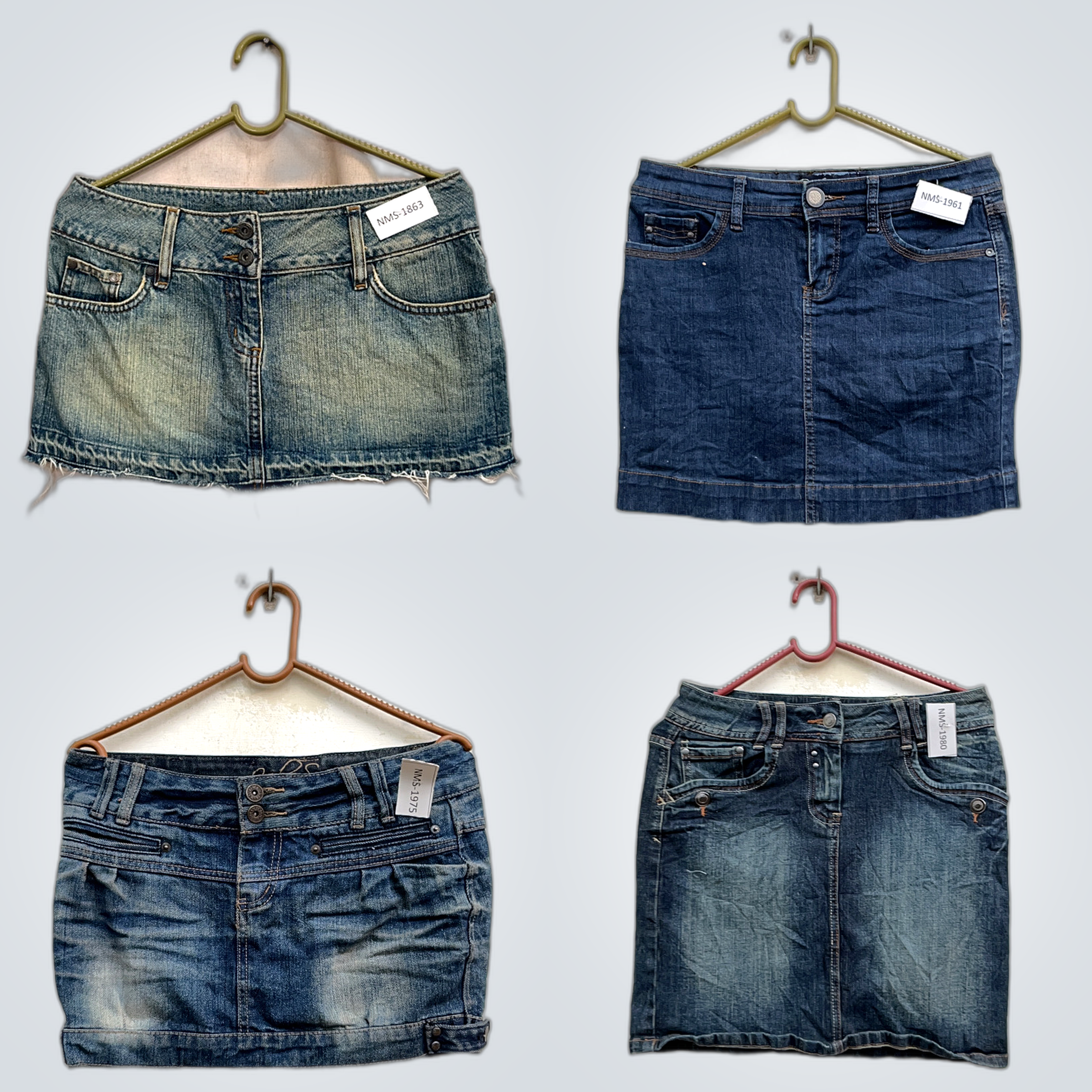 Jeanskurzrock-Bundle