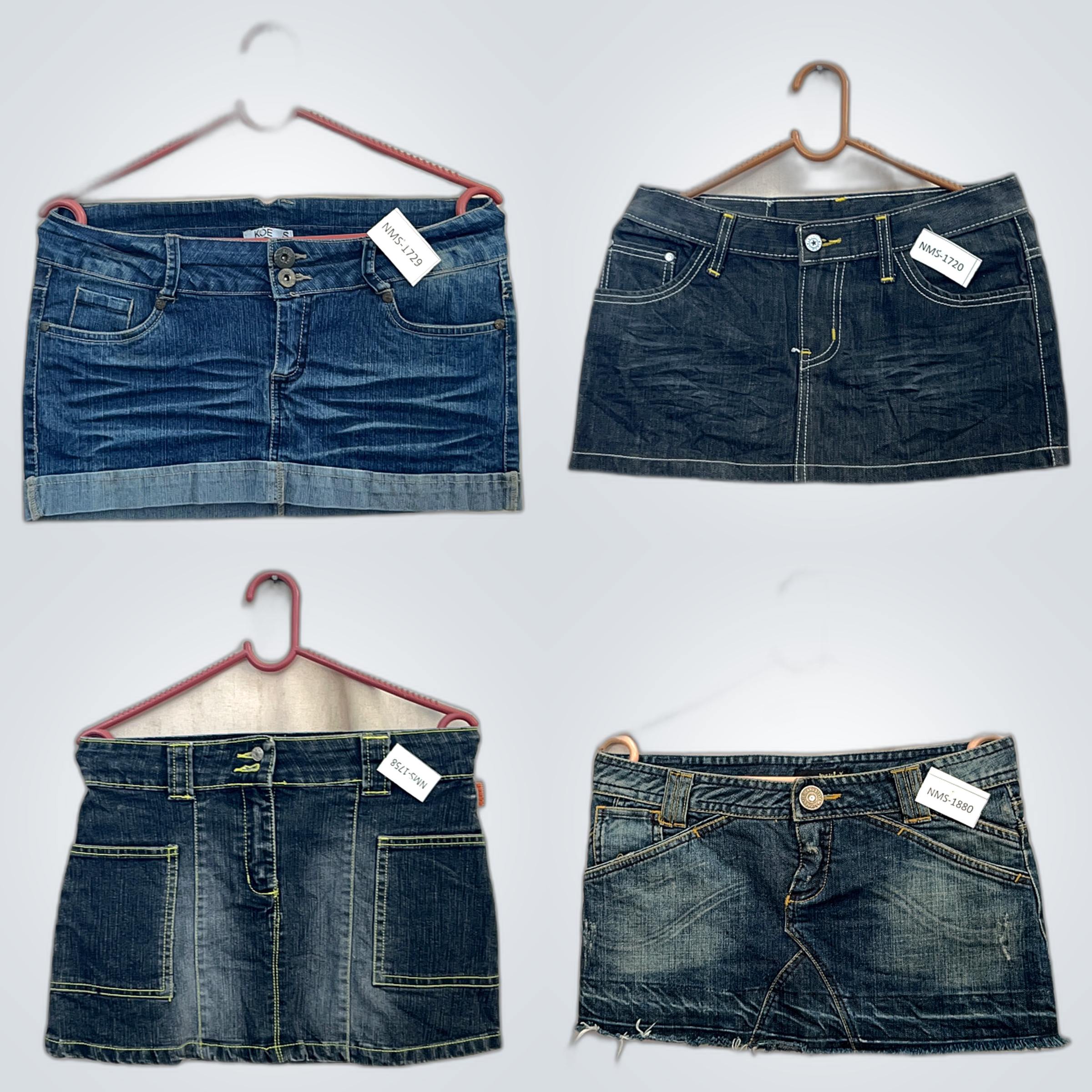 Denim Röcke Kurzes Bundle