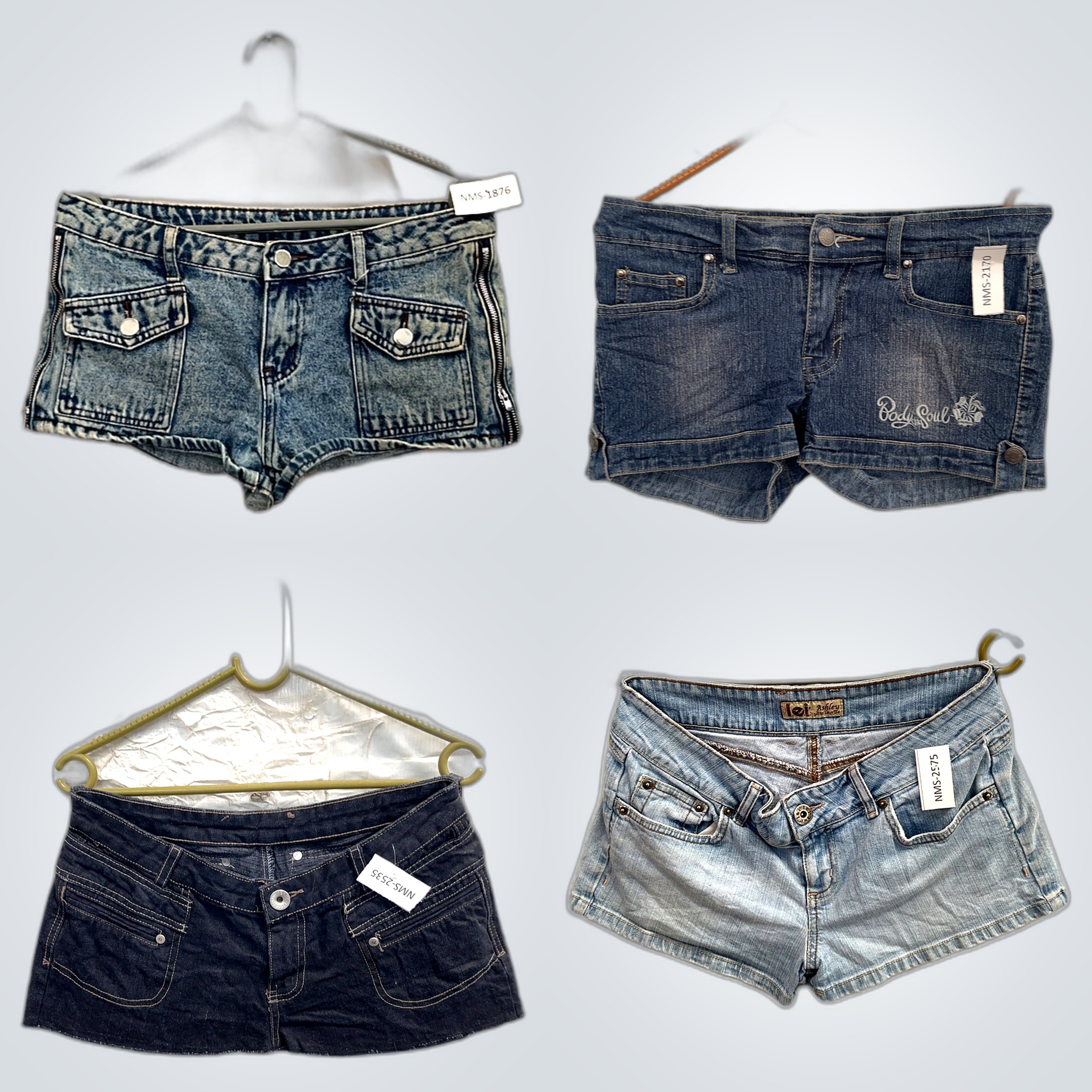 Denim-Jeans-Shorts-Bündel