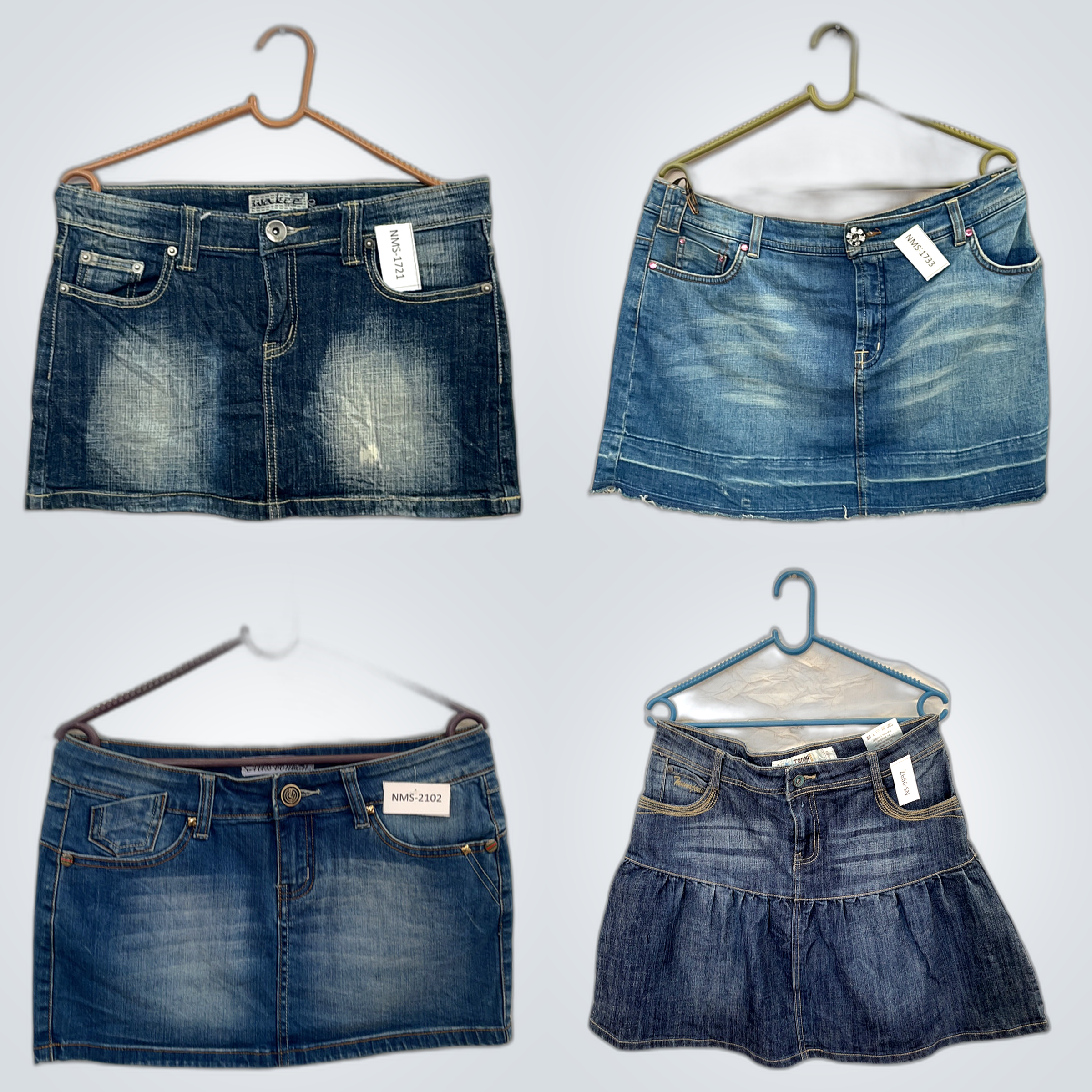 Denim-Minirock-Bundle