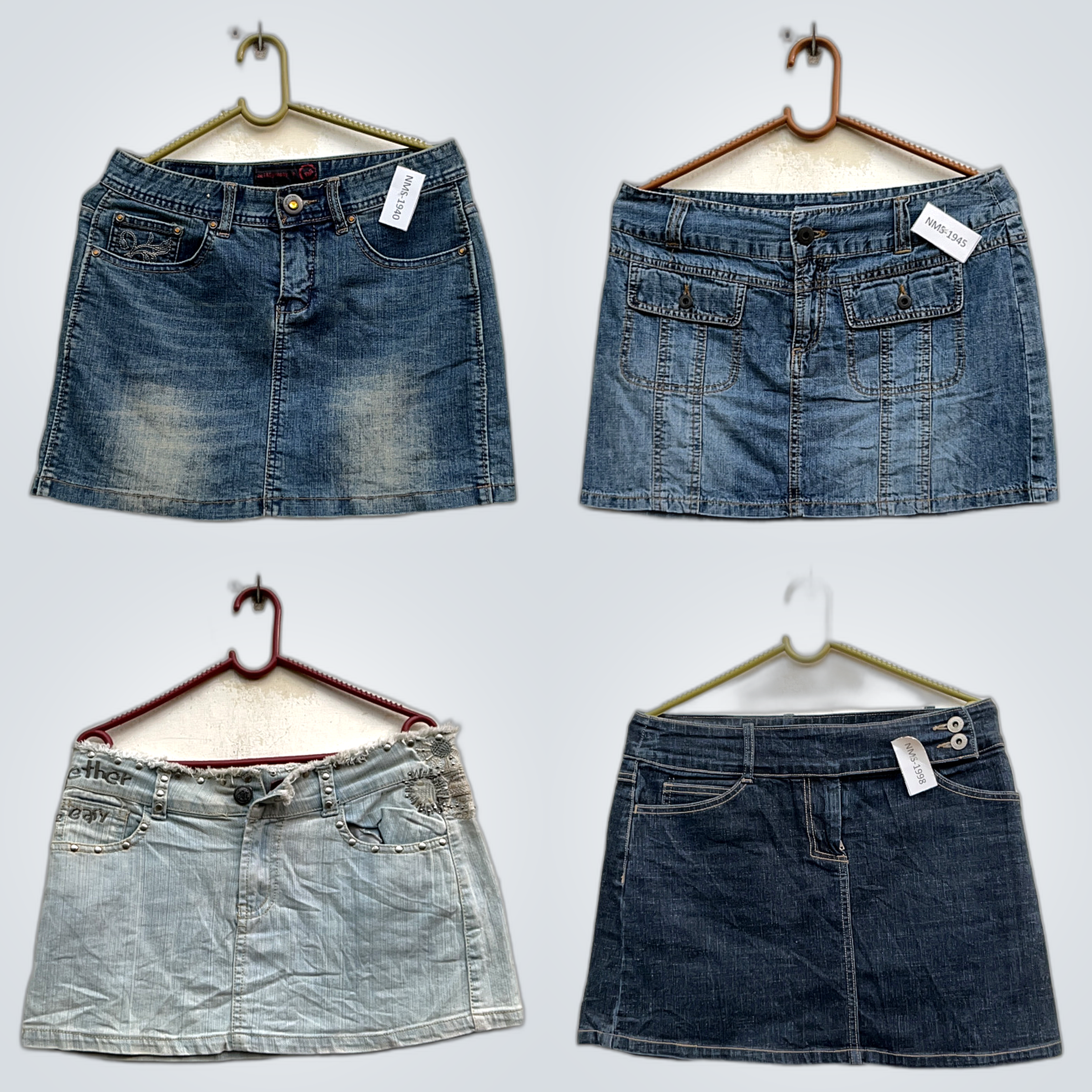 Pack de jupes en denim