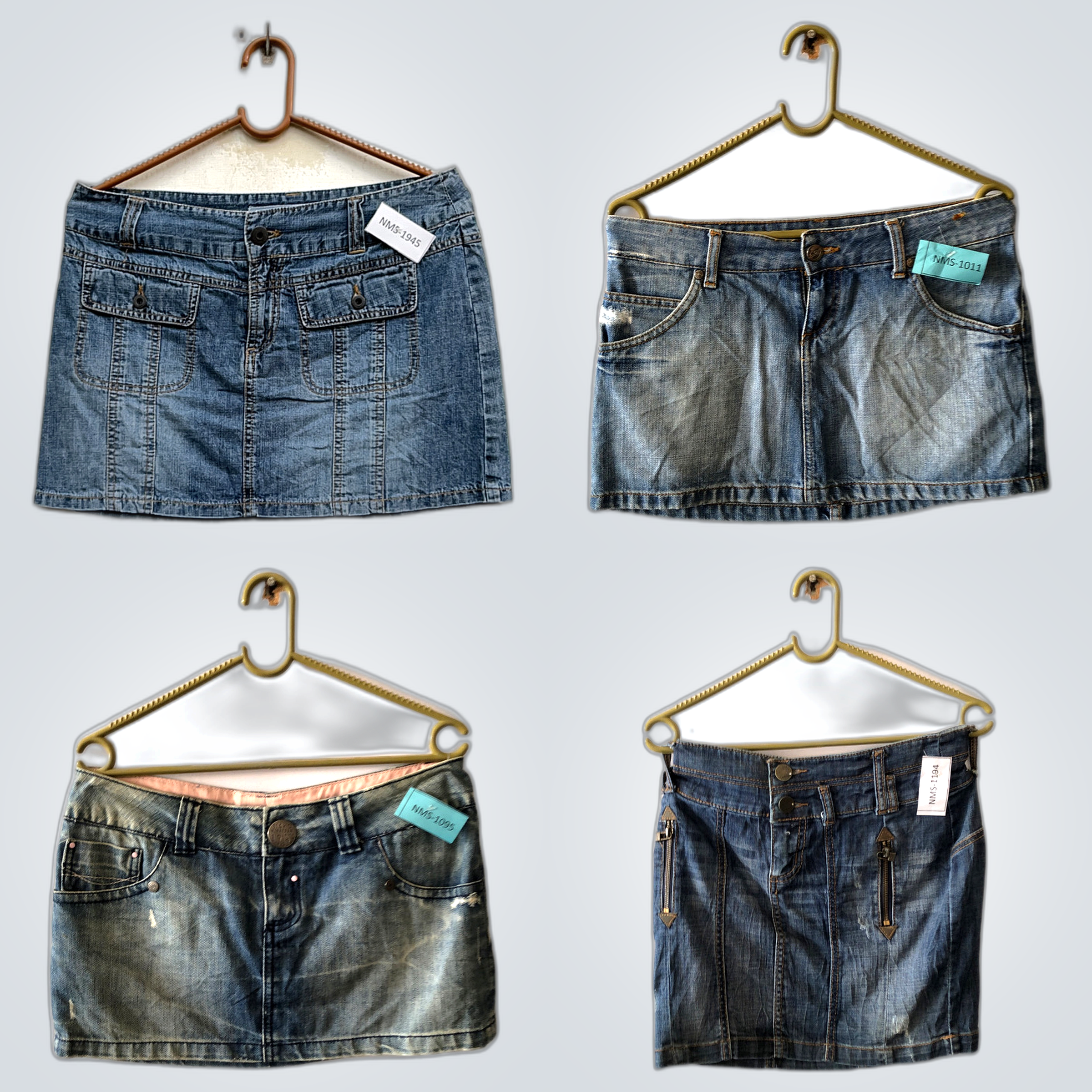 Y2K Denim Mini Skirts