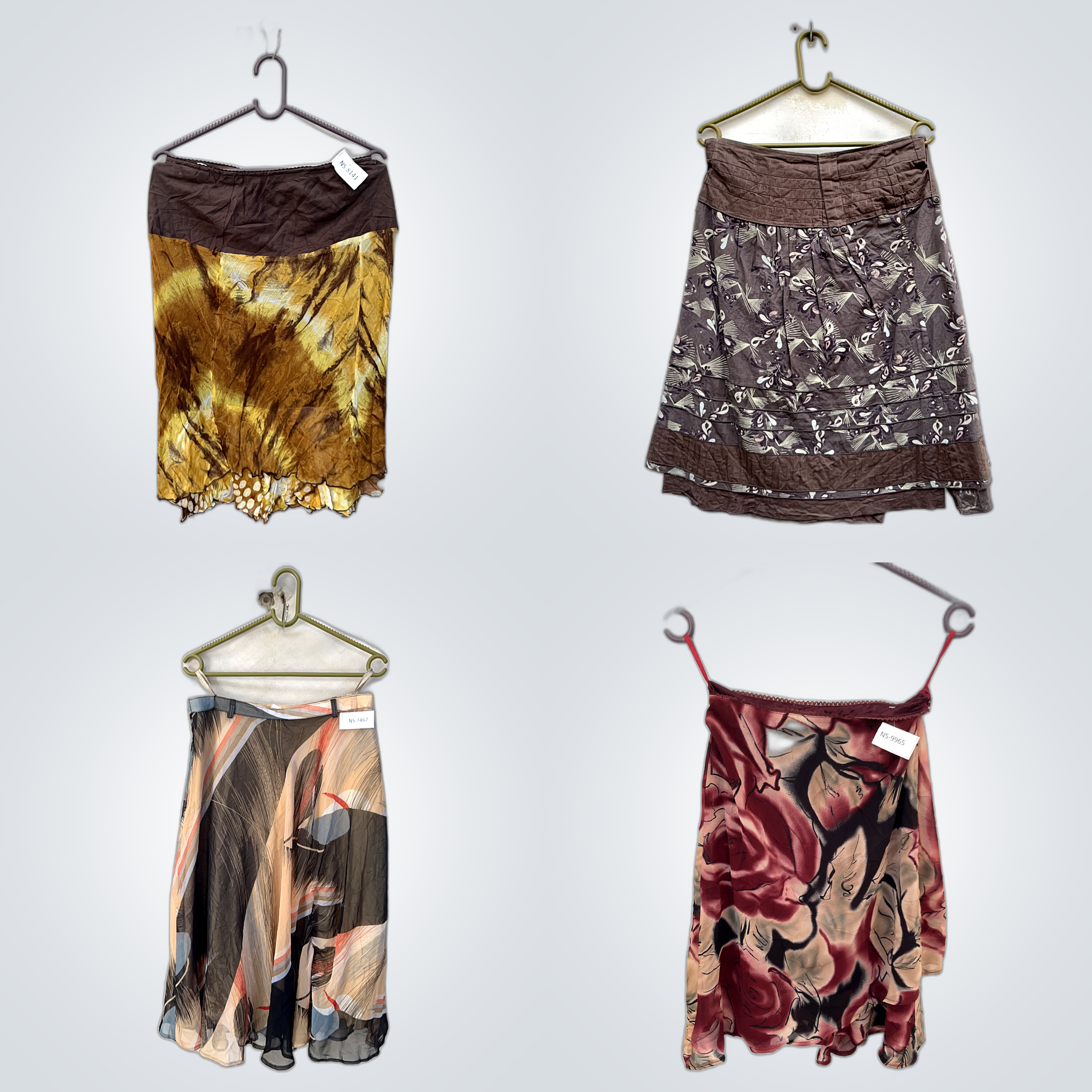 Paquet de mini-jupes Y2K