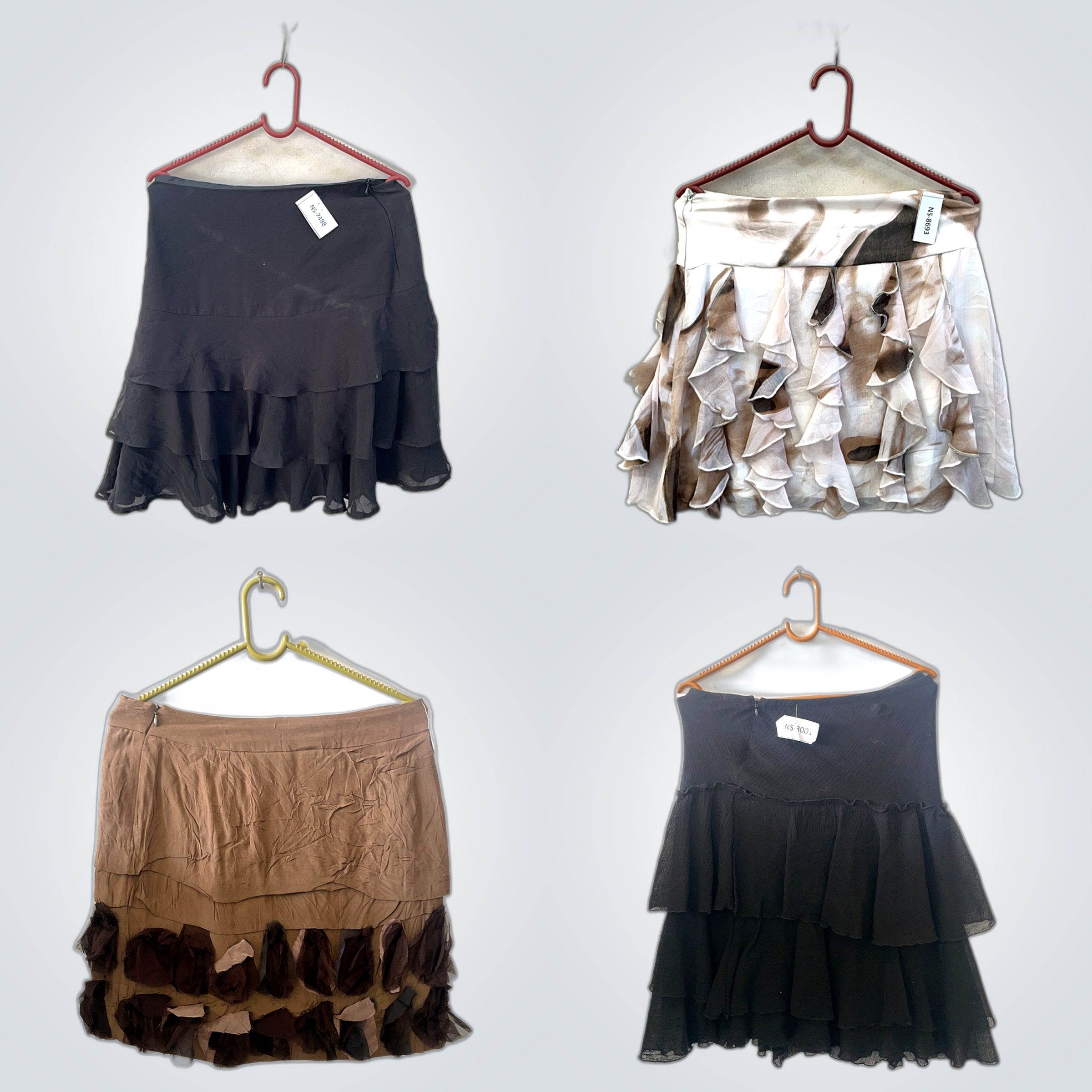 Y2K Ruffle Skirts Bundle