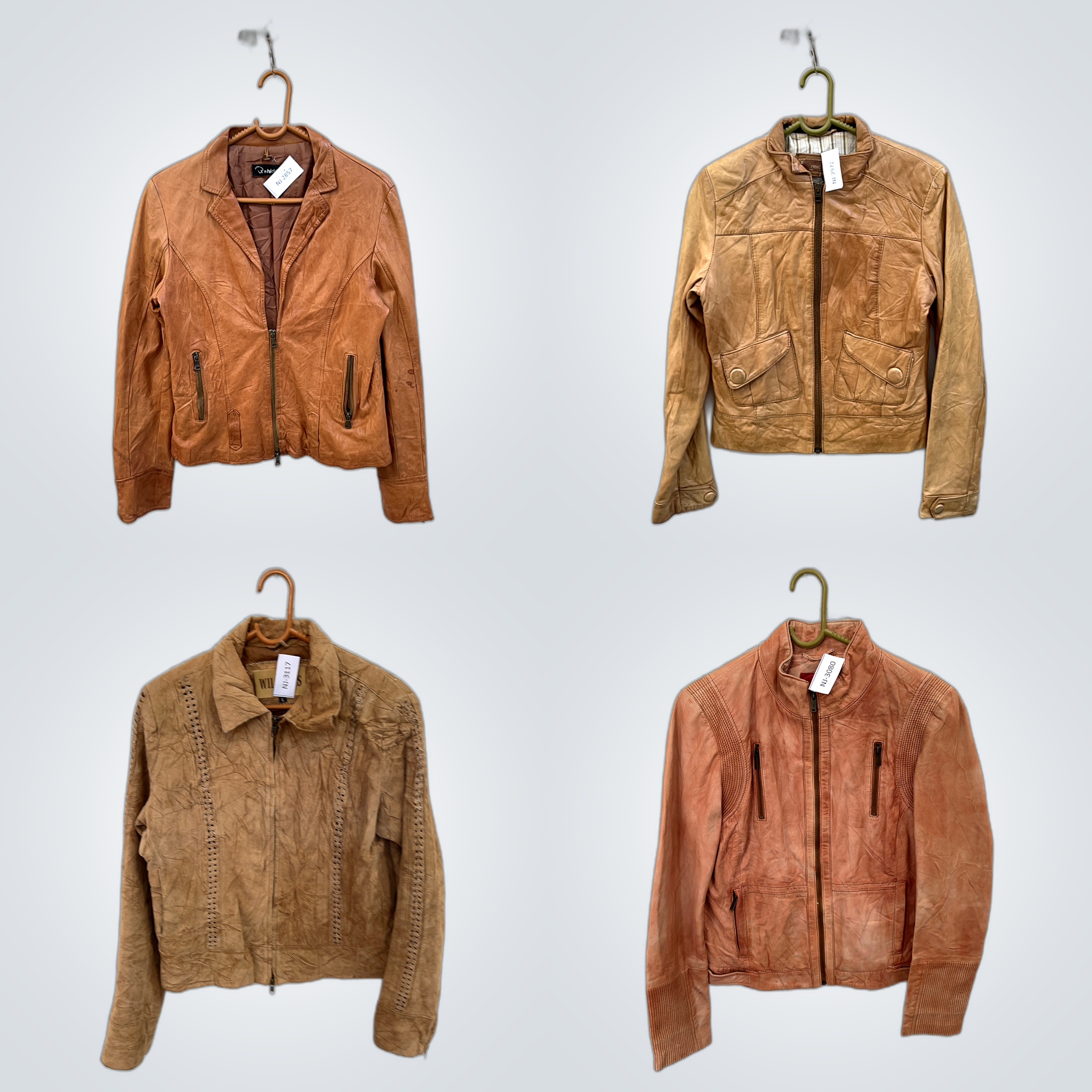 Brown Leather Jackets Bundle