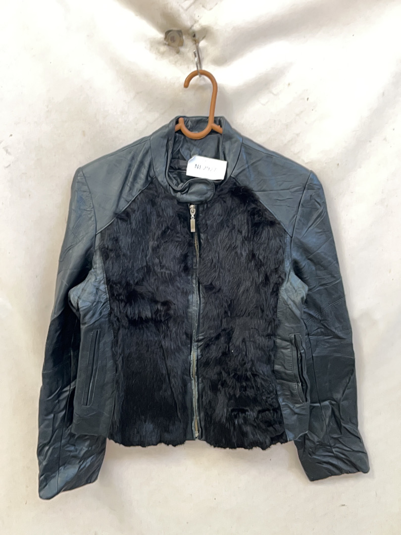 Leather and Fur Jacket