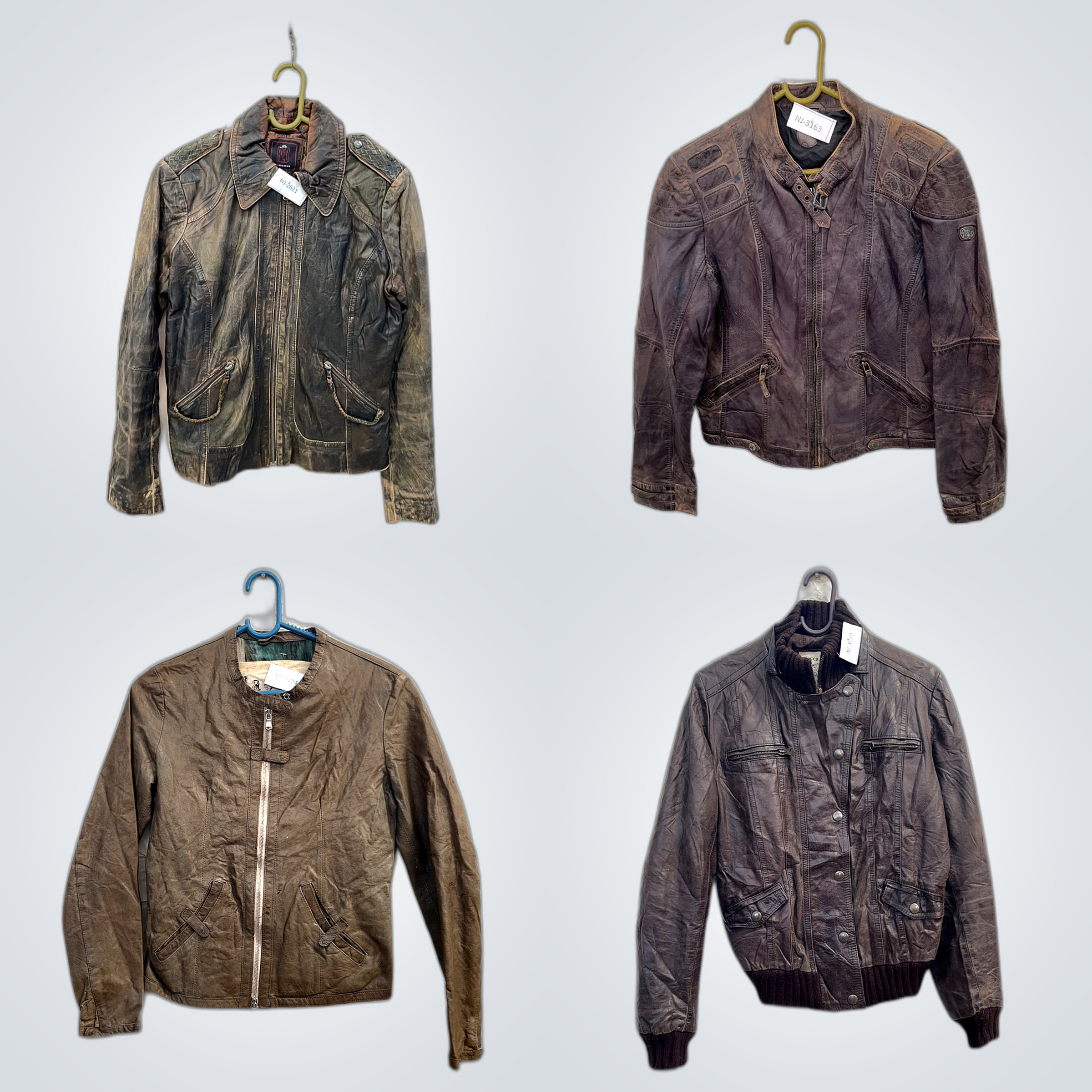 Leather Jackets Bundle Brown Red