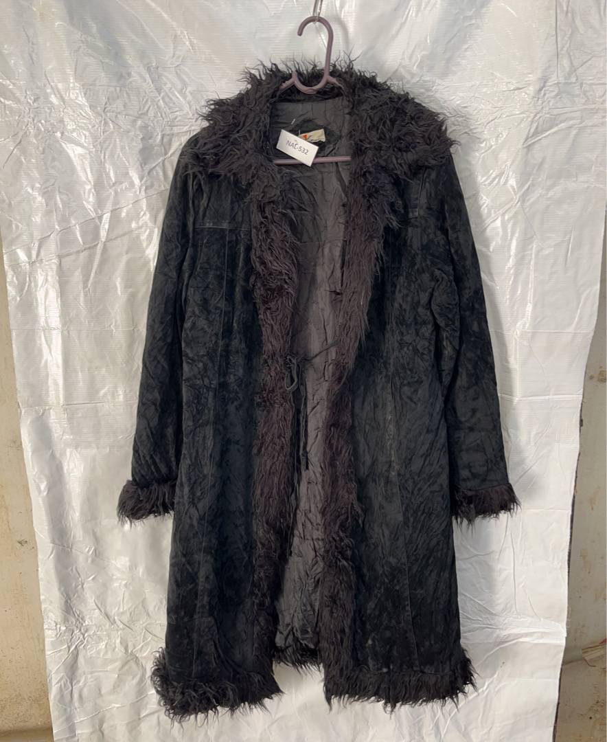 Black Fur Coat