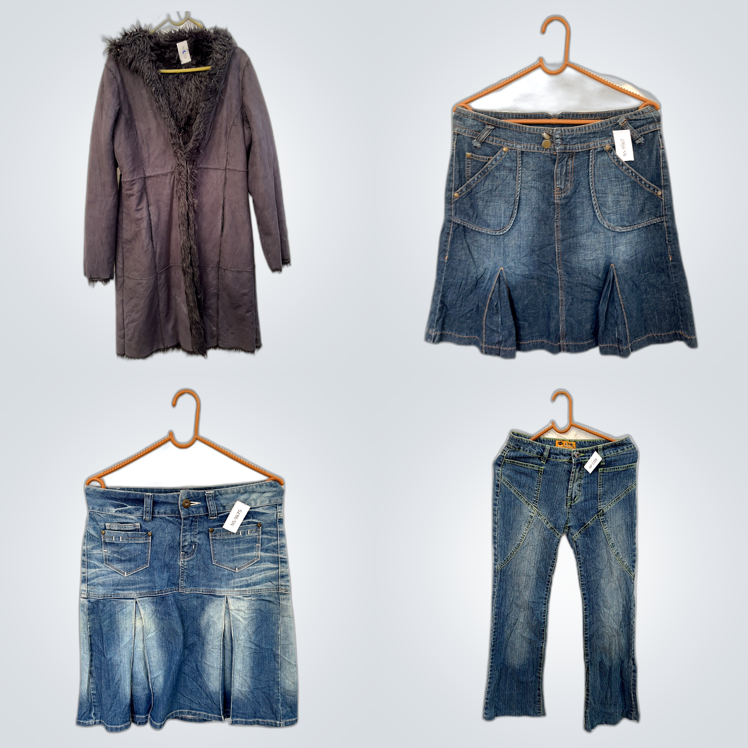 Pack de Falda y Denim: Candie's, Mavi, LIN y Más M..