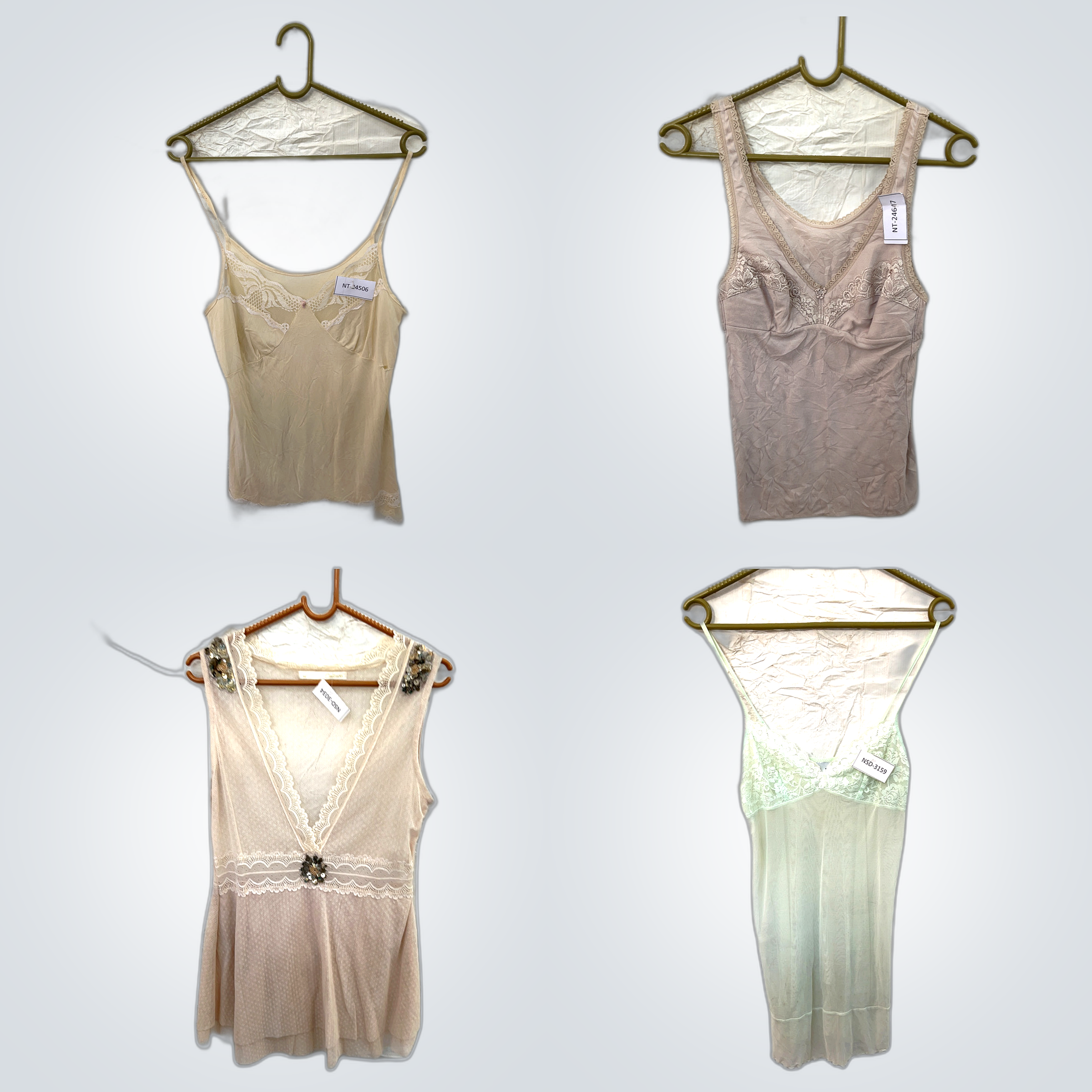 Y2K Lace Trim Camisoles