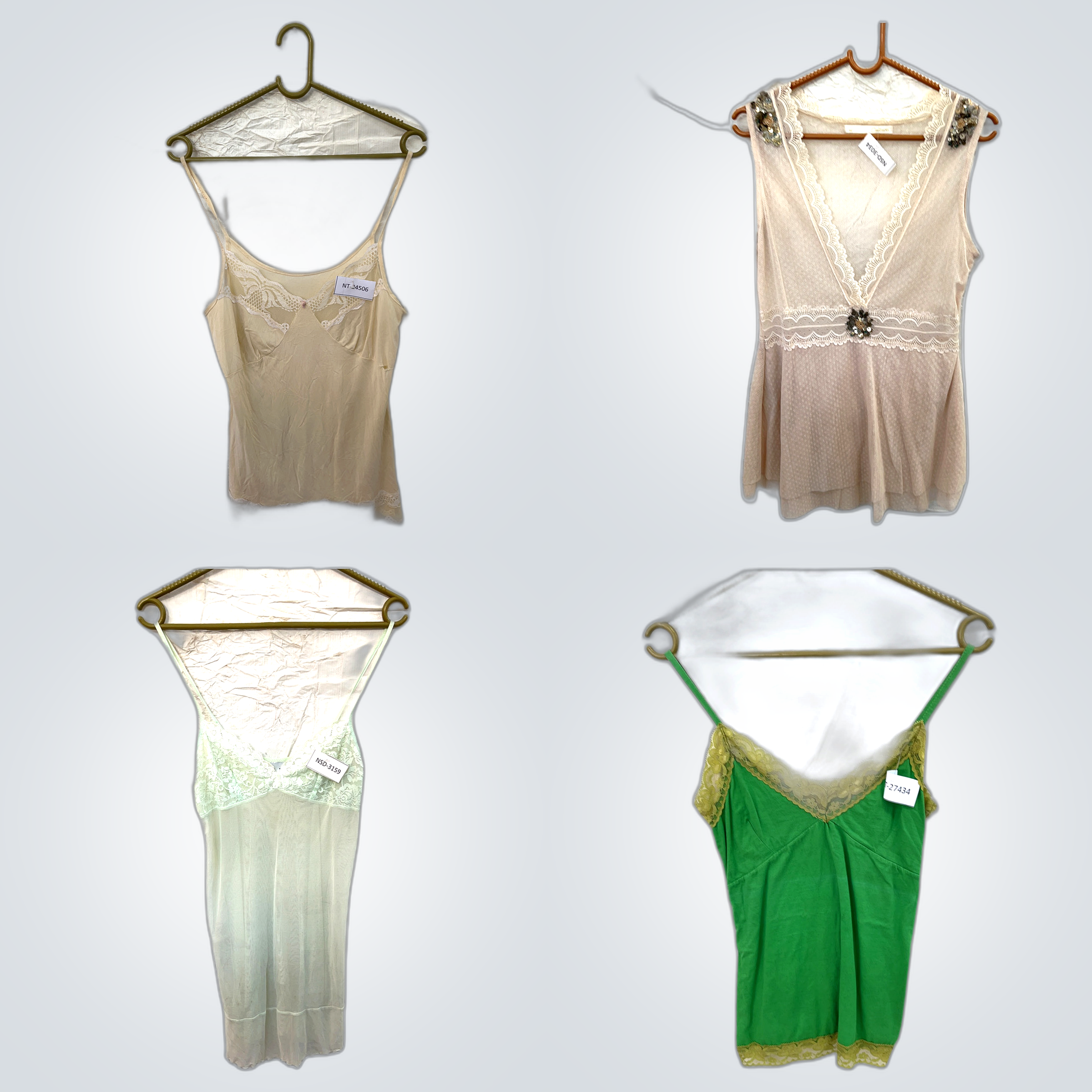 Y2K Lace Trim Camisoles