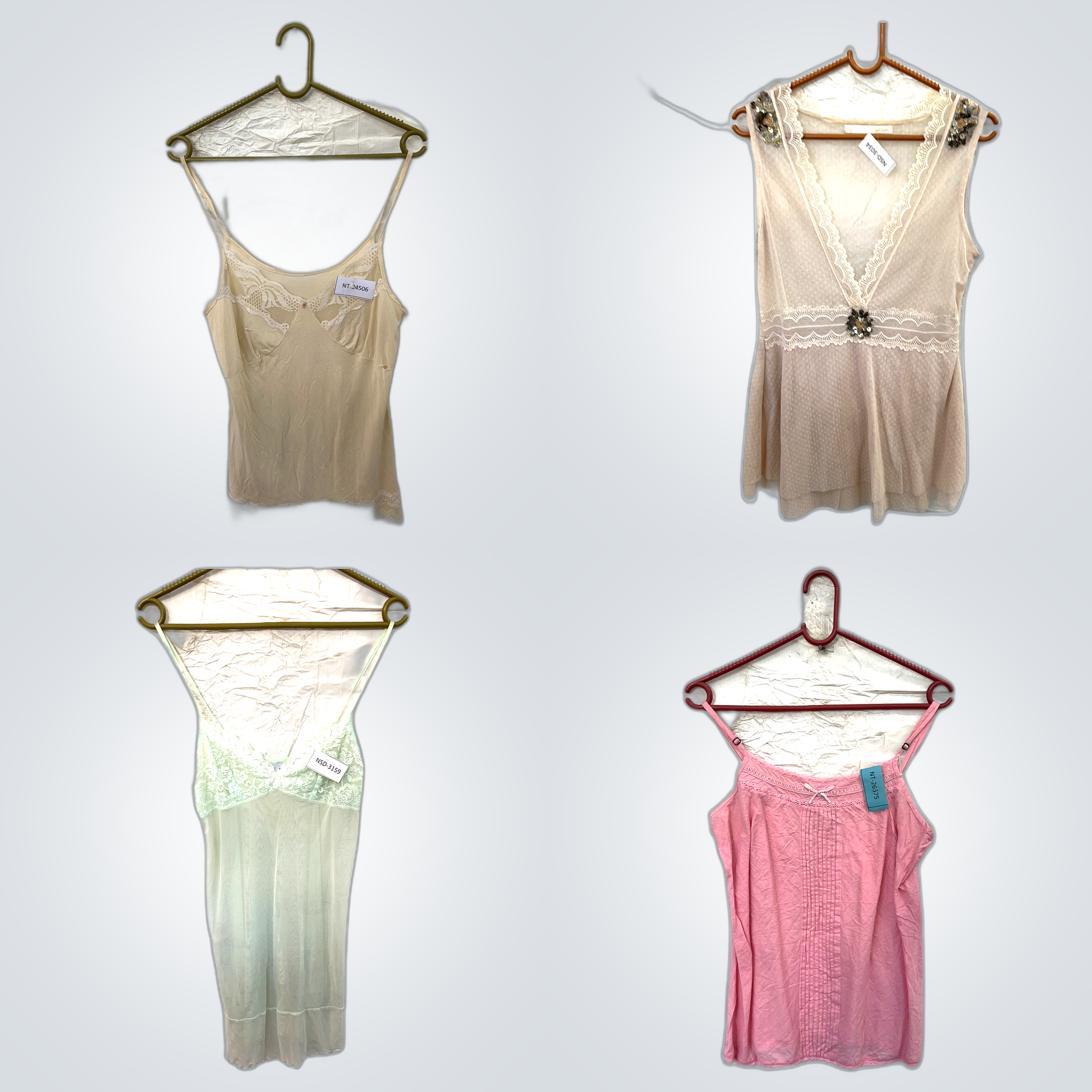 Y2K Lace Trim Camisoles