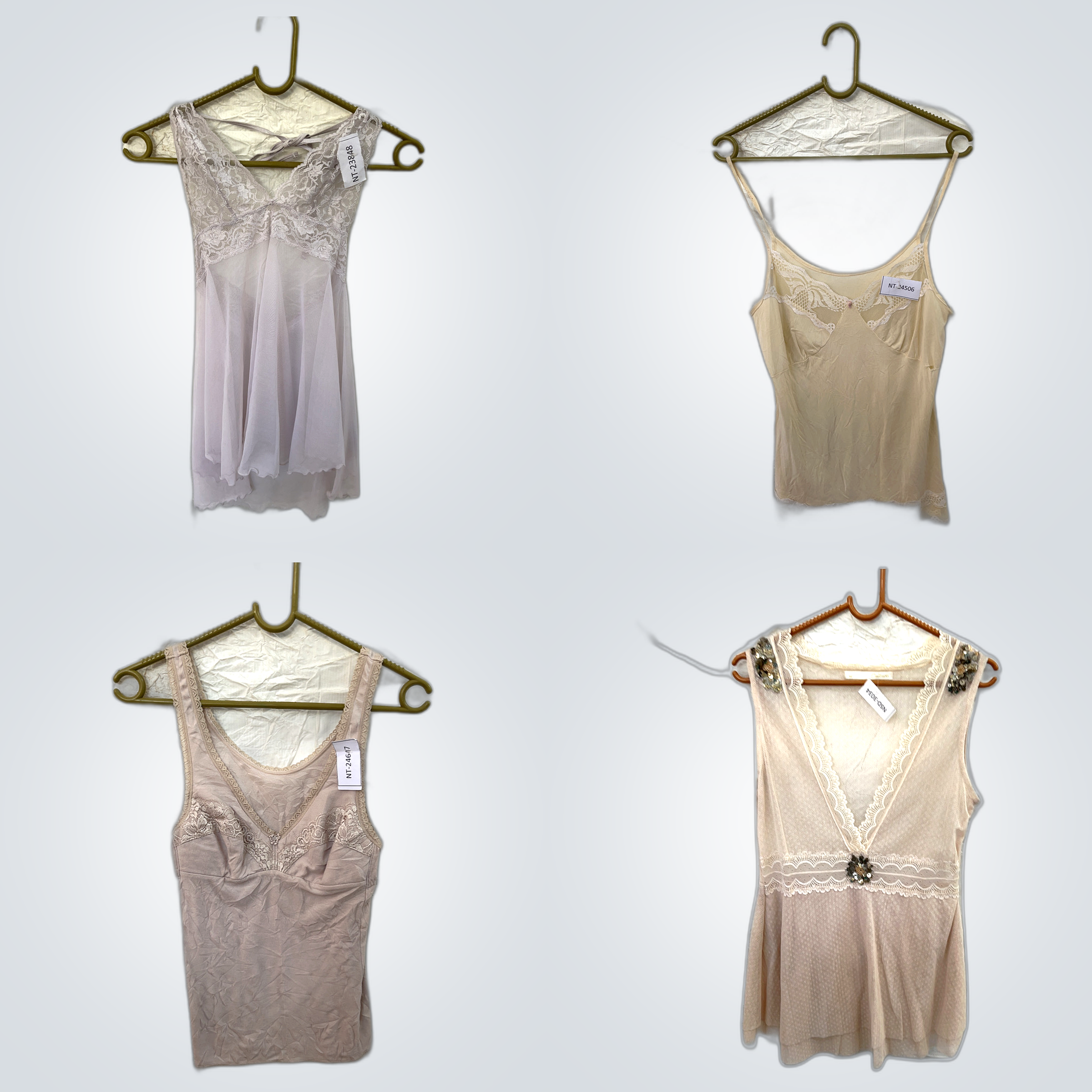 Y2K Lace Trim Camisoles