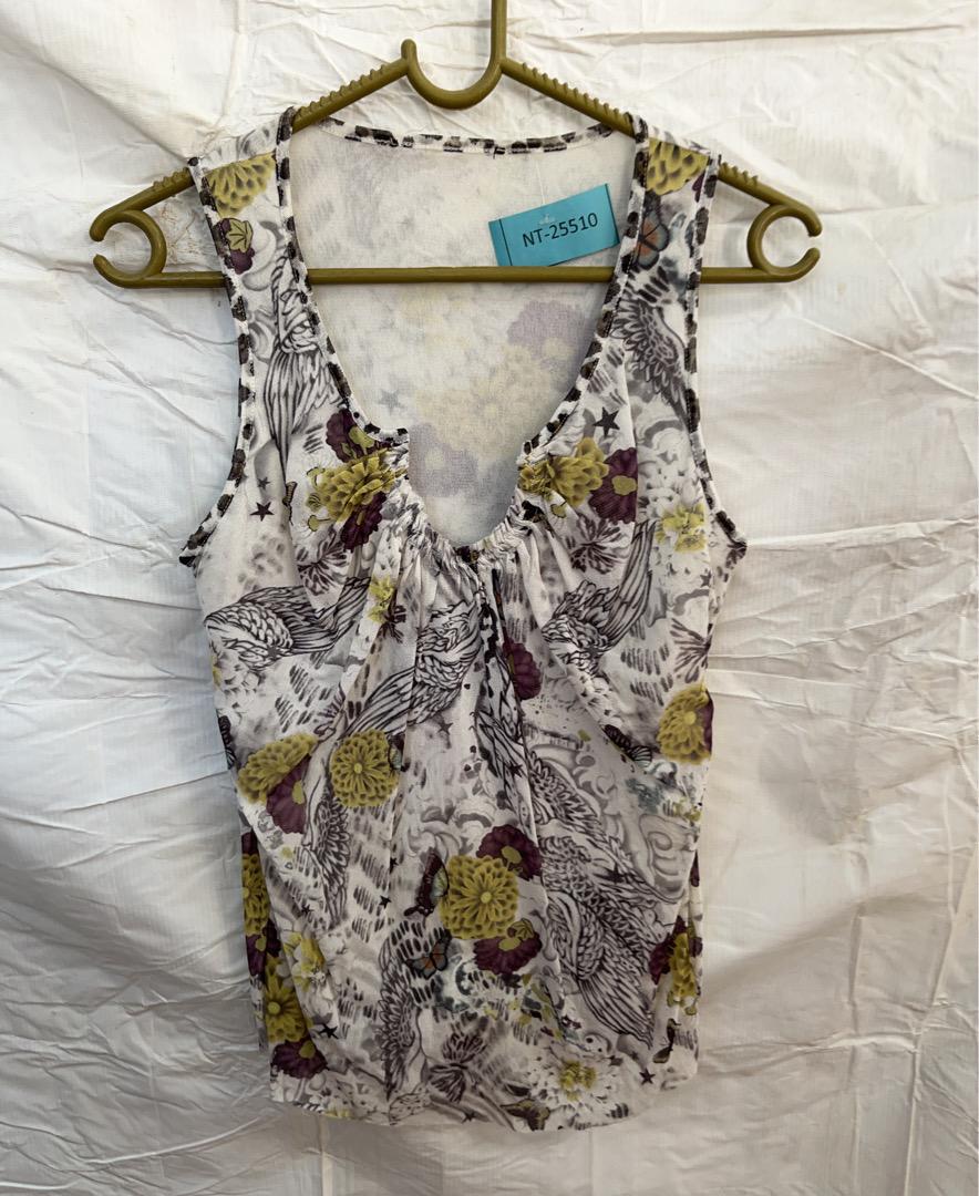 Floral Pattern Tank Top