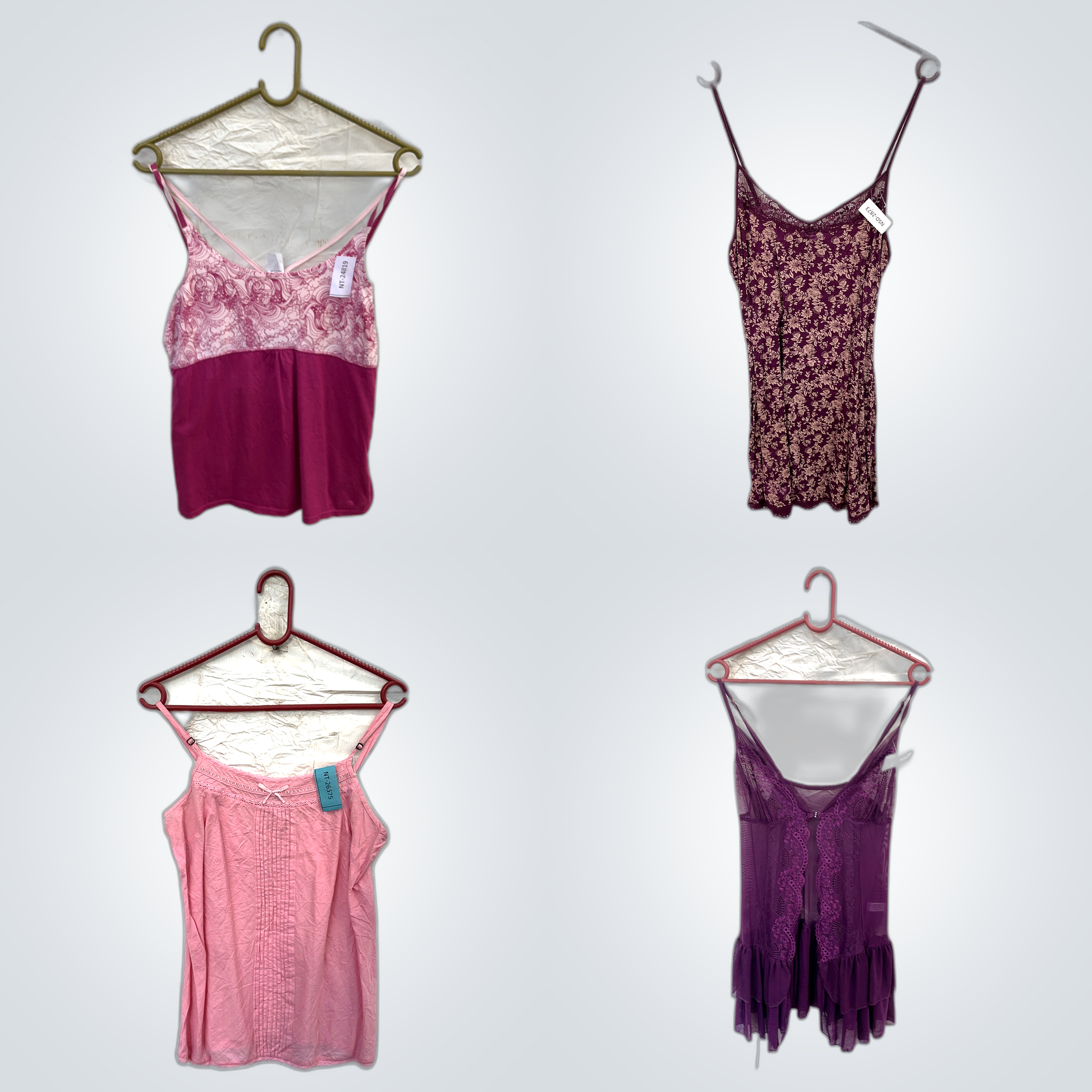 Y2K Lace Trim Camisoles