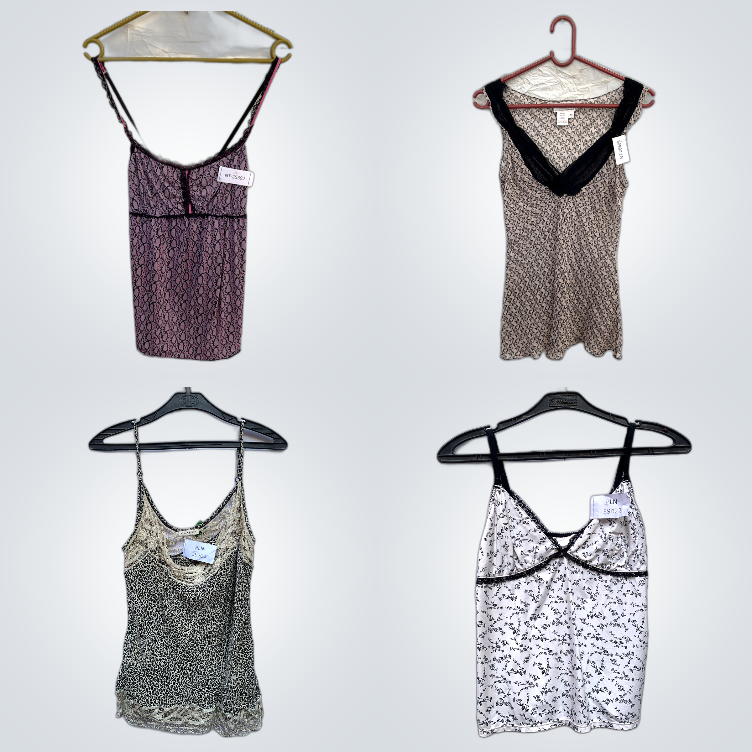 Y2K Lace Trim Camisoles