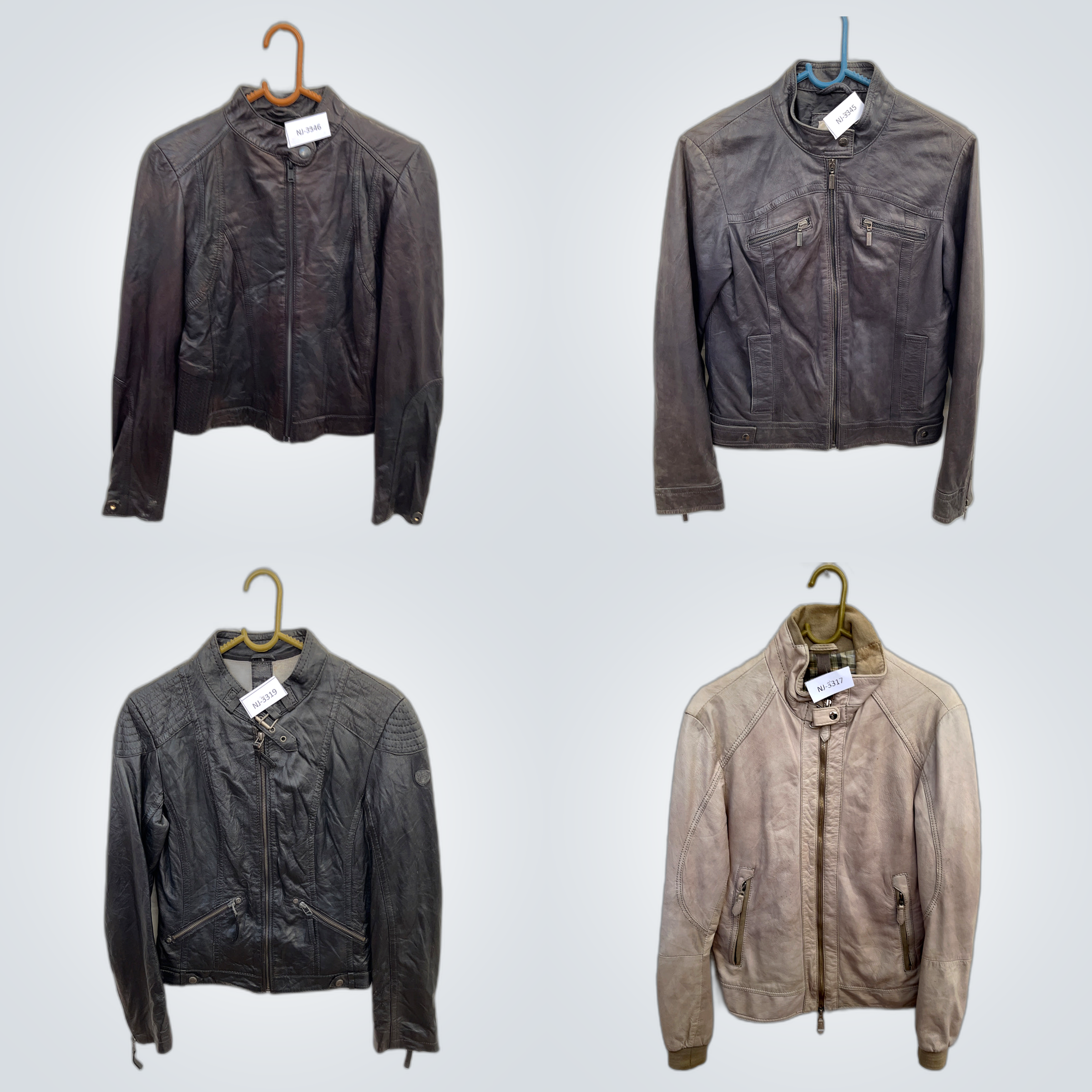 Lederjacken-Bundle 6 Stück Unbranded Lederbekleidu..