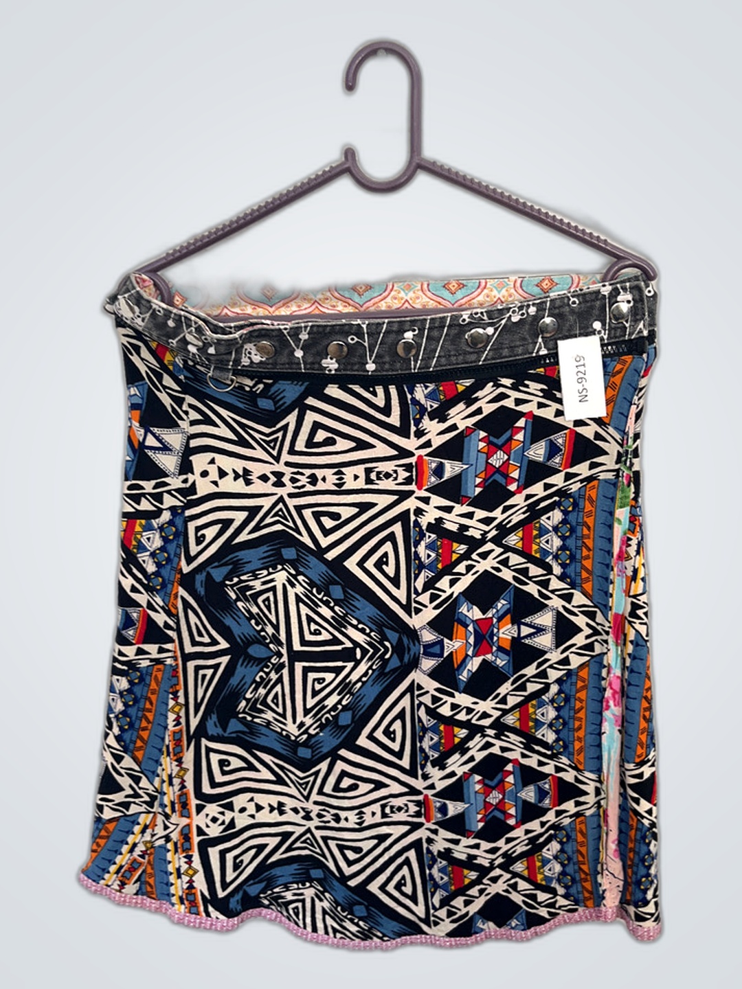 Skirt with Tribal Pattern