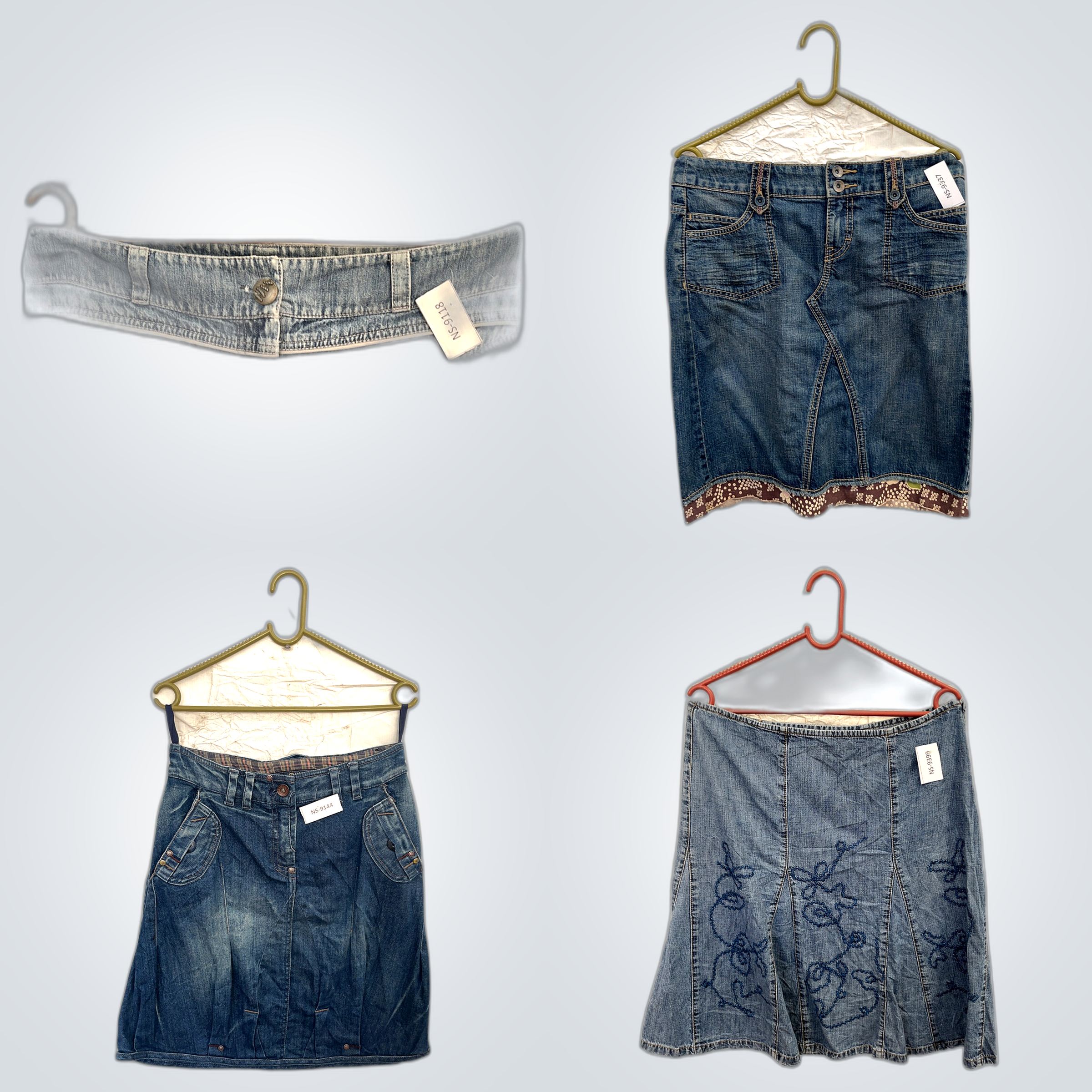 Y2K Denim Skirts Bundle