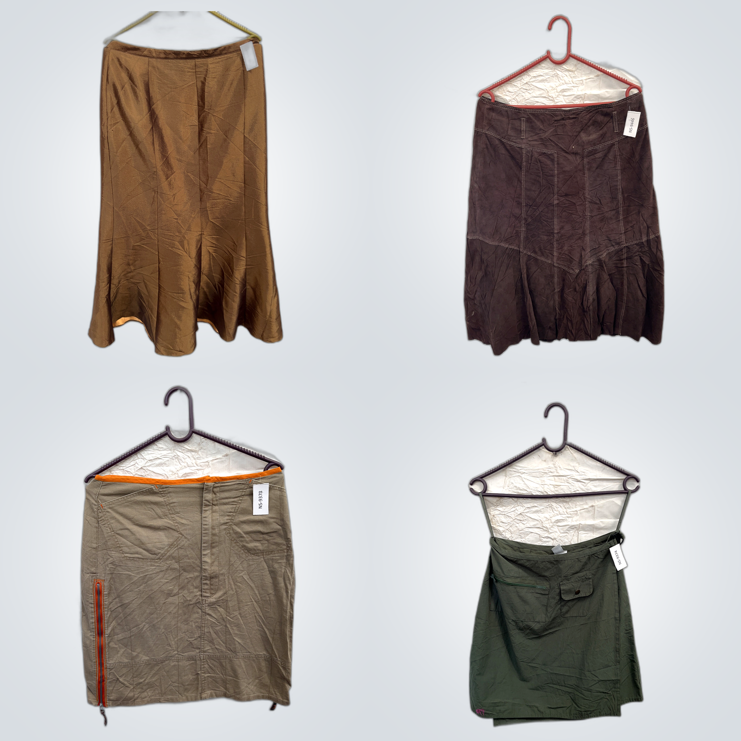 Skirt Bundle - 7 Piece Mix of Midi & Mini Skirts i..