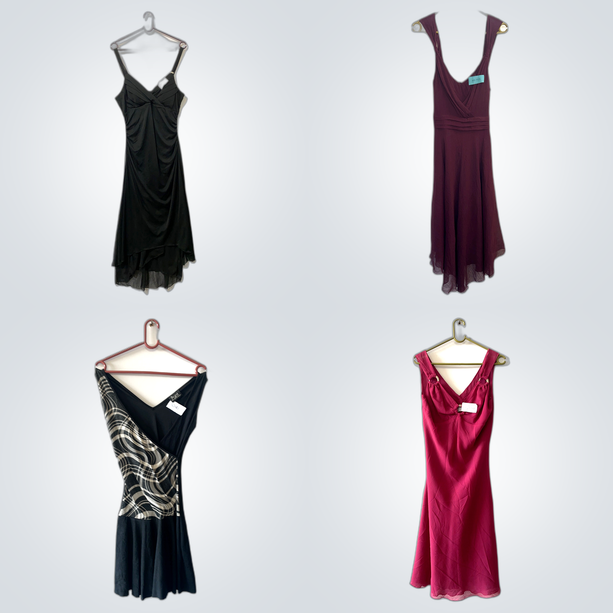 デザイナー ドレス バンドル: Colomuda, 6点セット レディース ミニ、ミディ & パーテ..