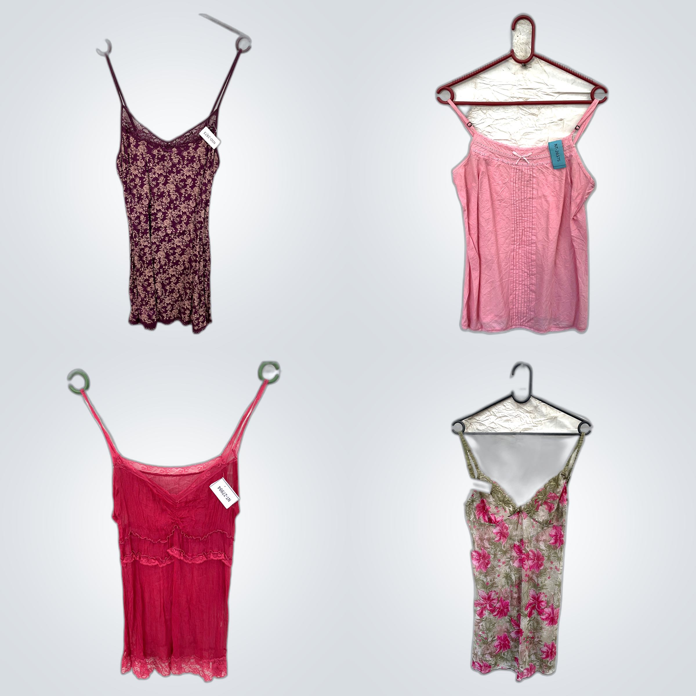 Y2K Lace Trim Camisoles