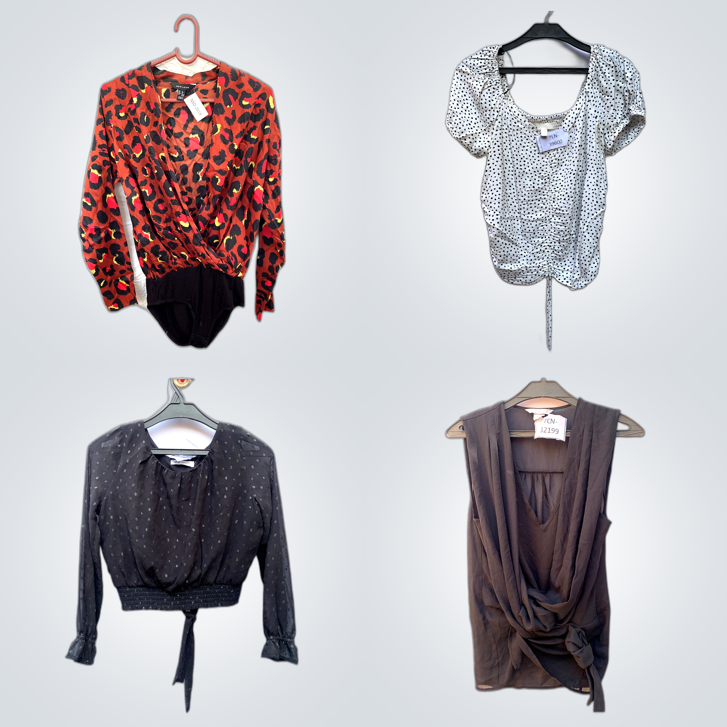 H&M Y2K Blusen Bundle