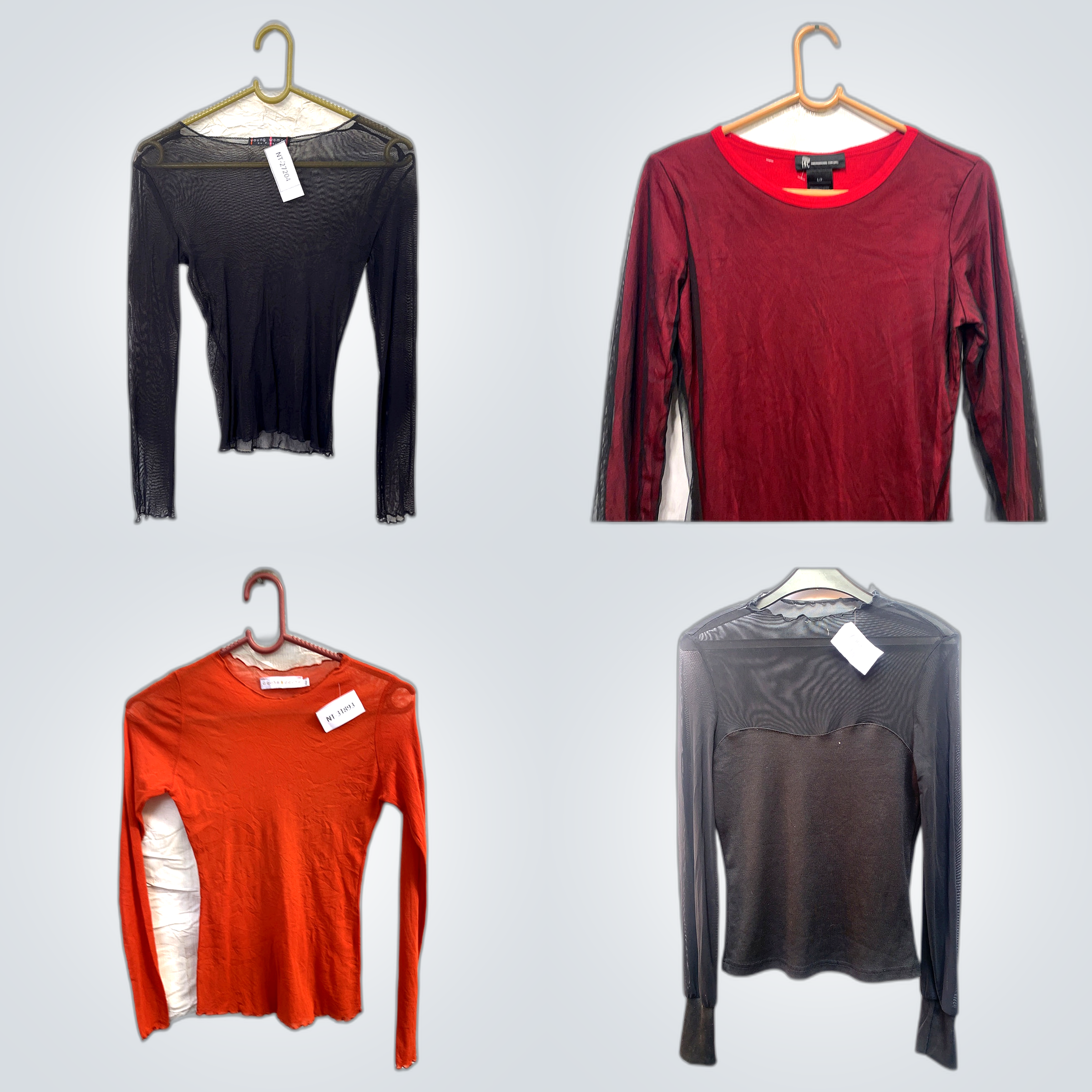 Y2K Long Sleeve Blouses