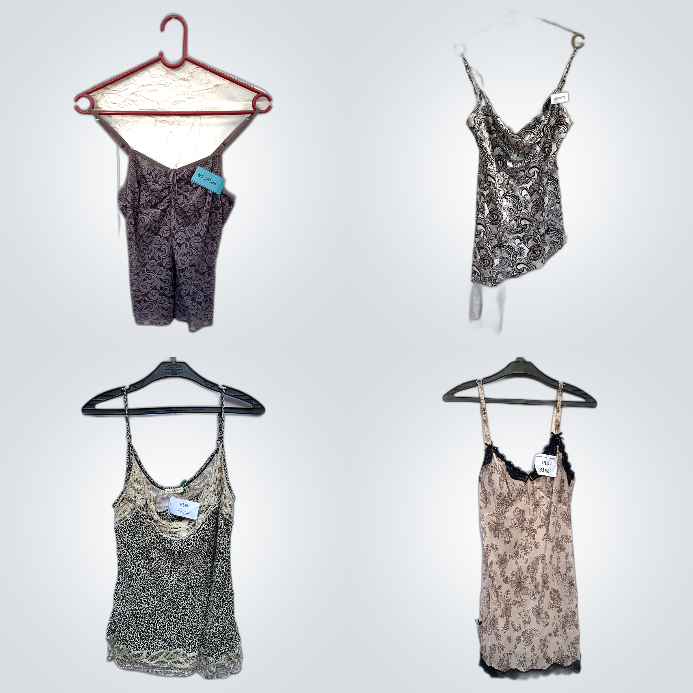 Y2K Lace Trim Camisoles