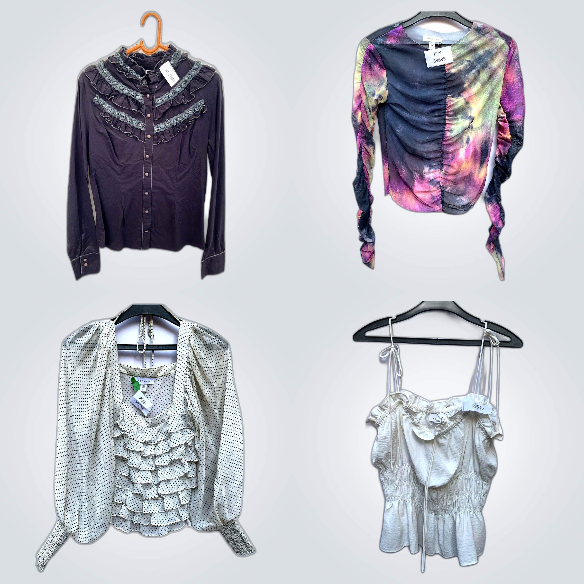 Topshop Y2K Blouses Bundle