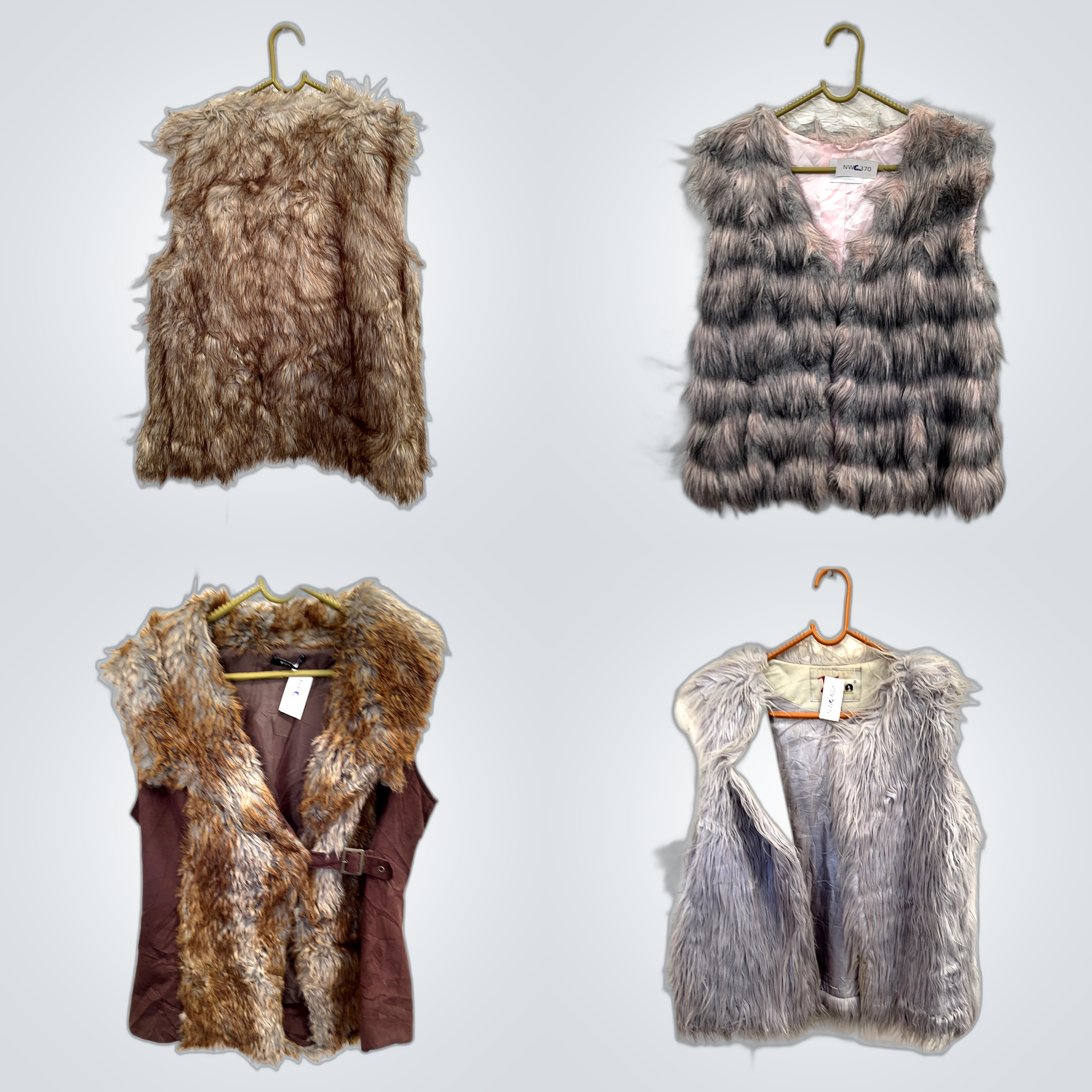 Ensemble de gilets en fourrure - 13 pièces de KOKO..