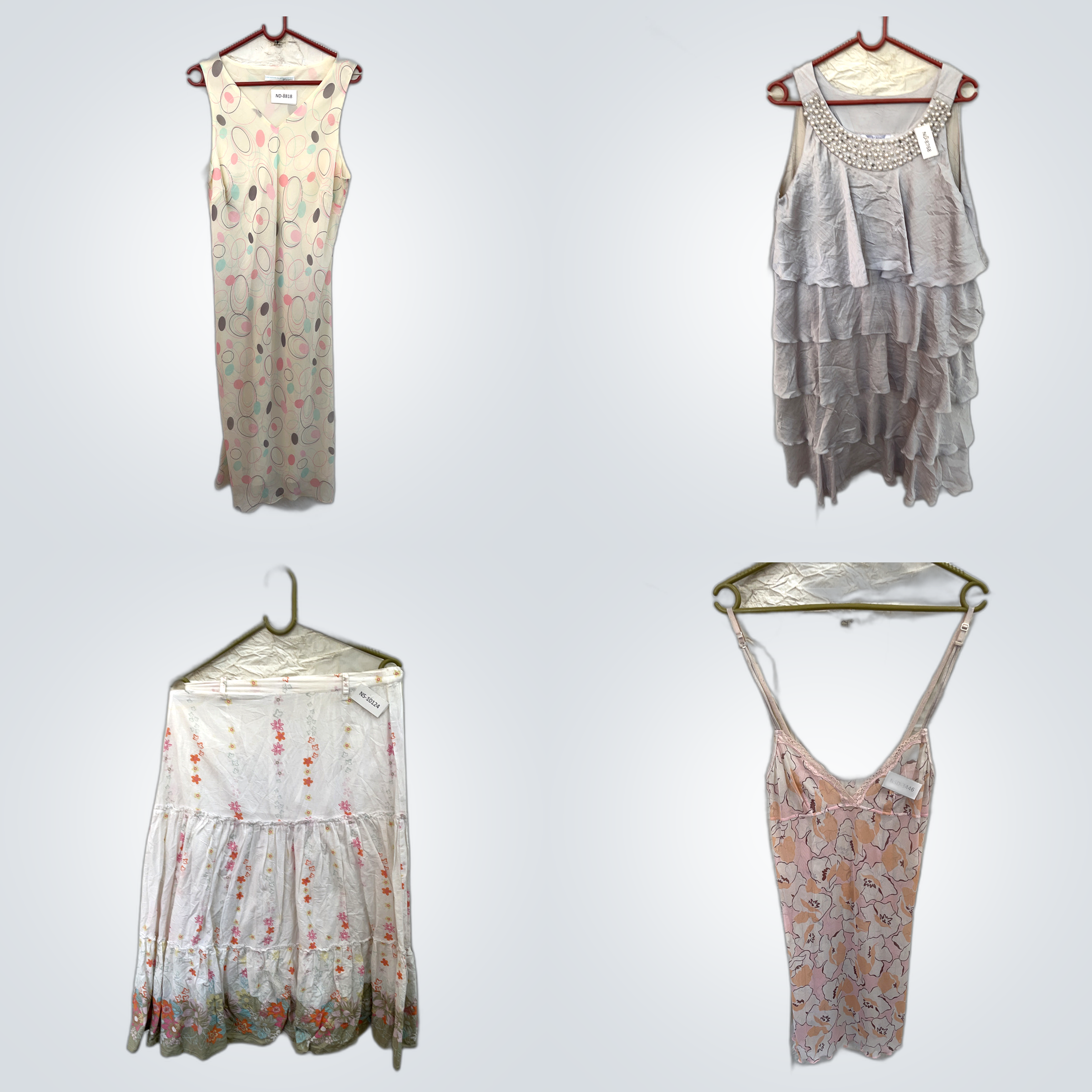 Pacote de Vestidos de Designer - Mistura de 10 Peç..