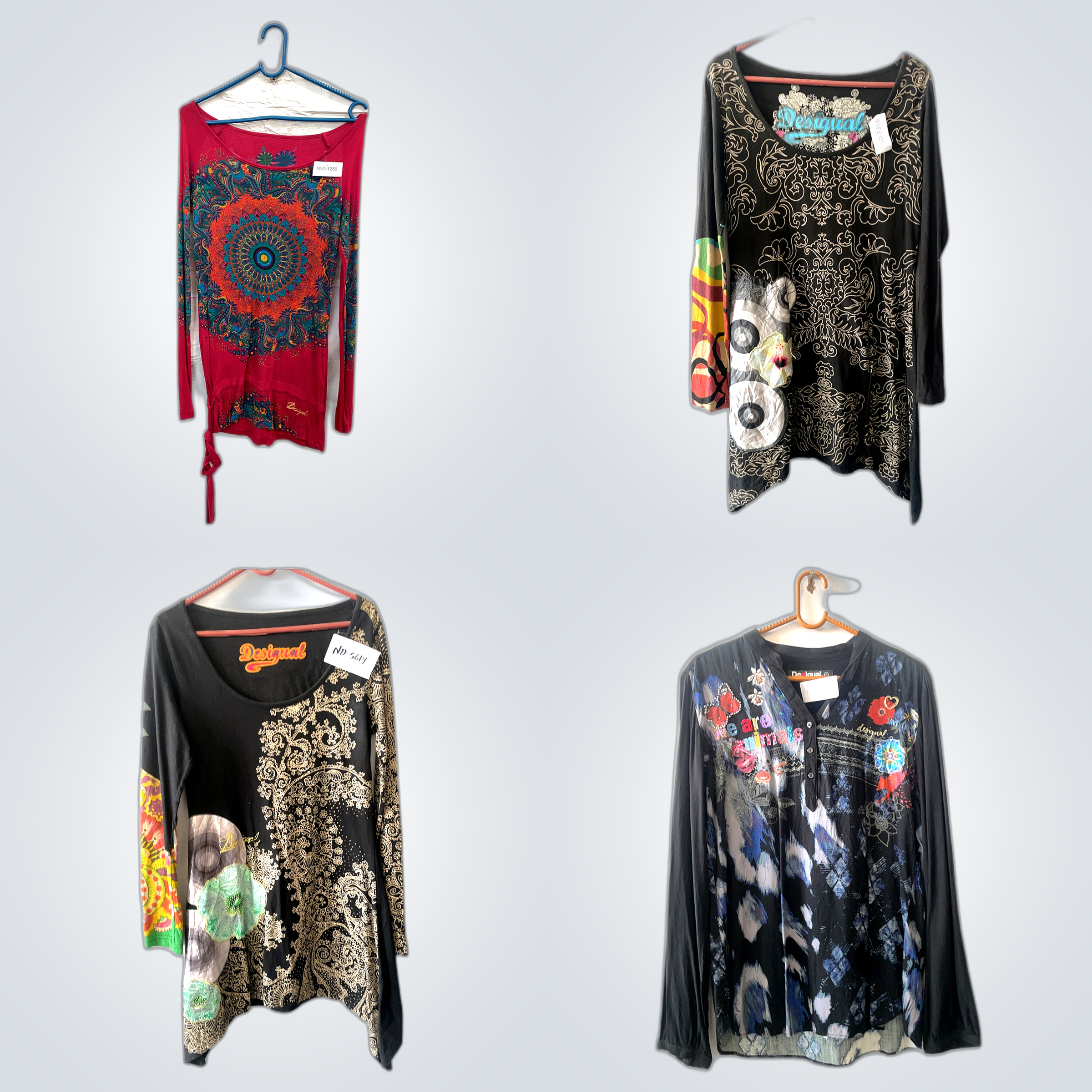 desigual printed blouse