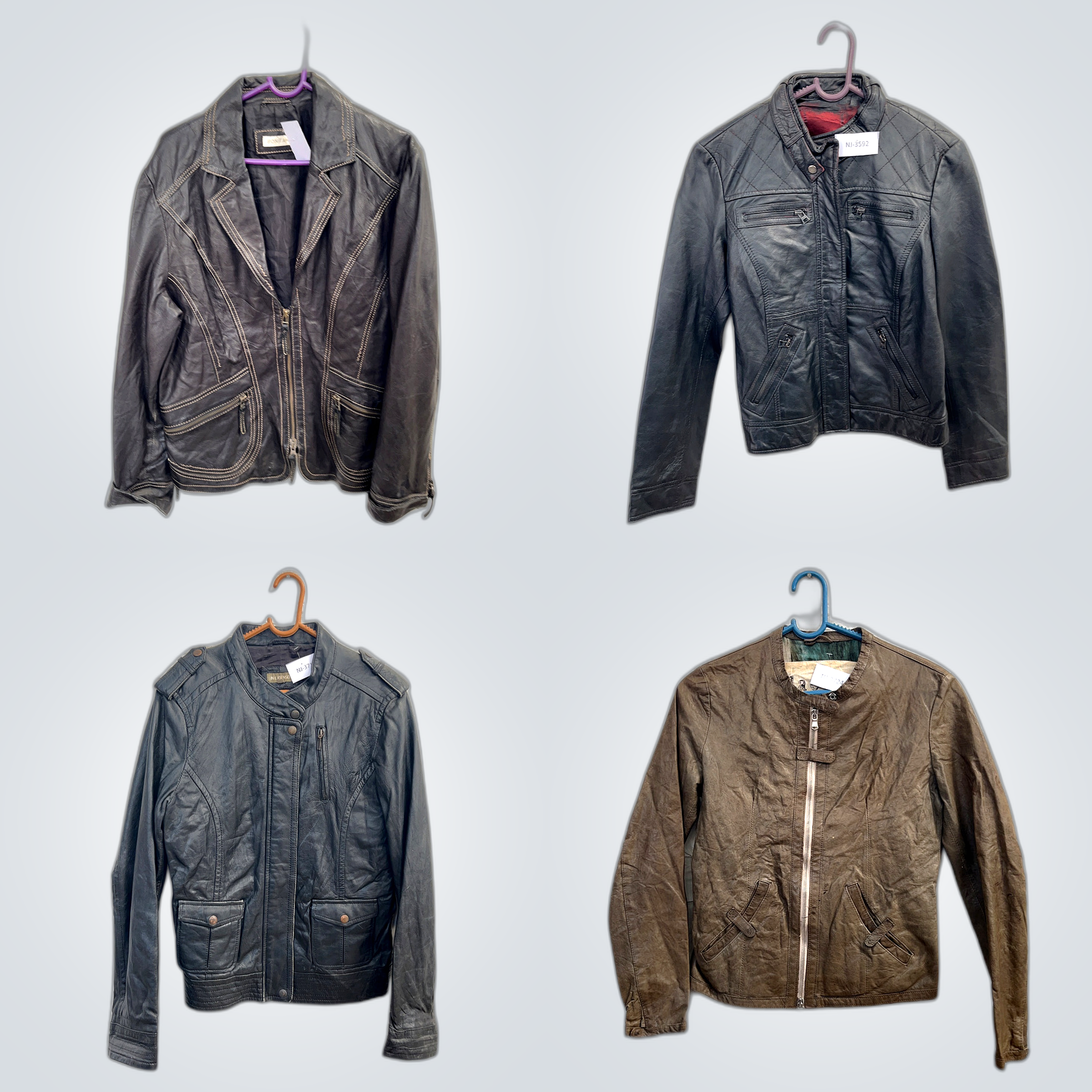 Brown Black Leather Jackets