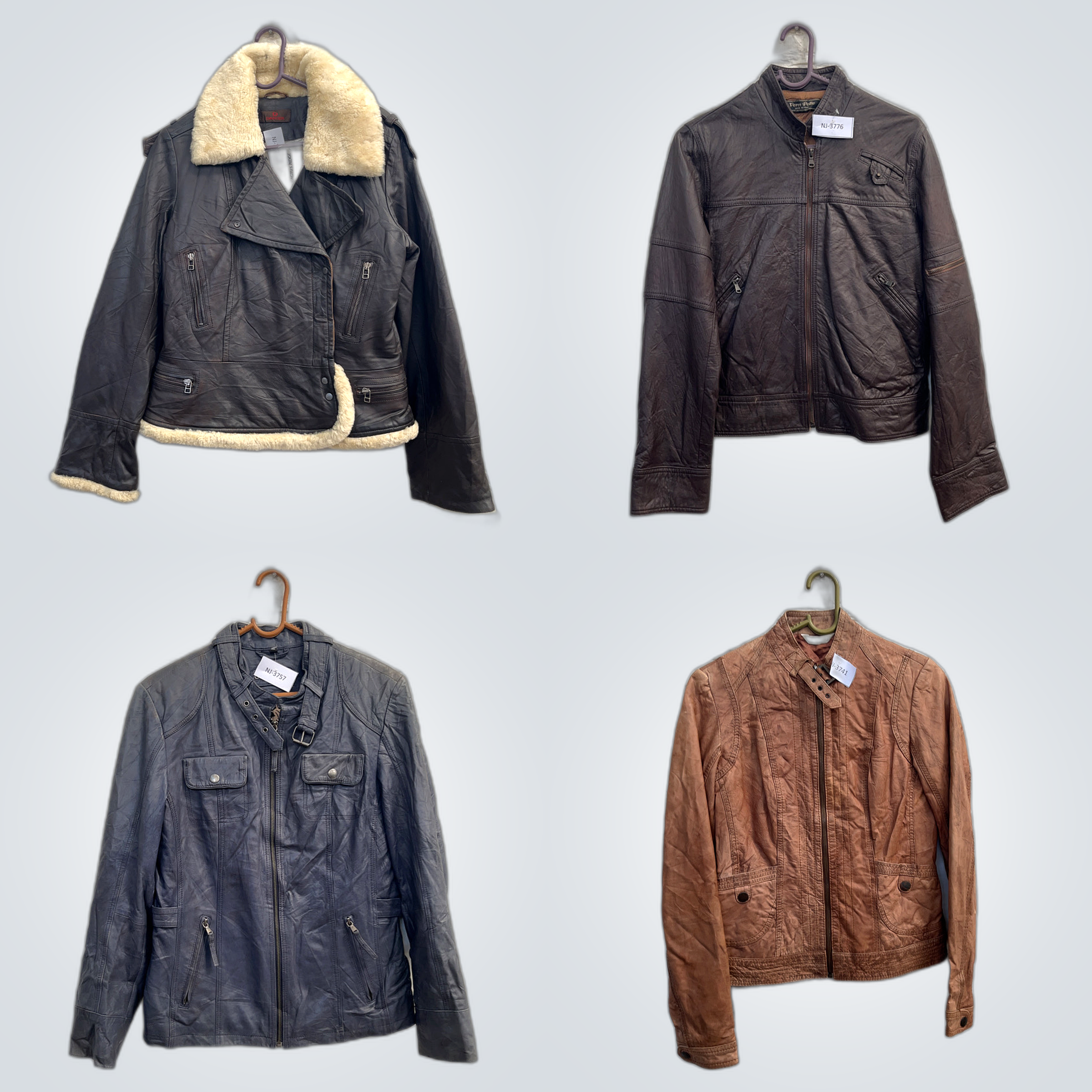 Leather Jacket Bundle Danier Vera Pelle 7 Pc Mix L..