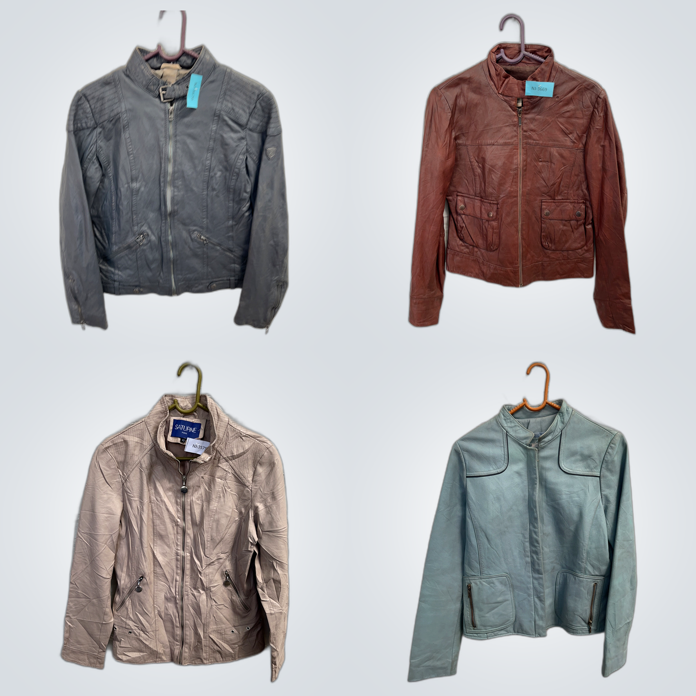 Gypsy La Redoute SATURNE Leather Jacket Bundle 7pc..