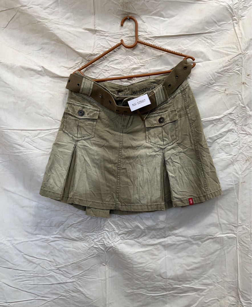 Skirt Lovers Bundle: Denim, Leather & Floral Mix -..