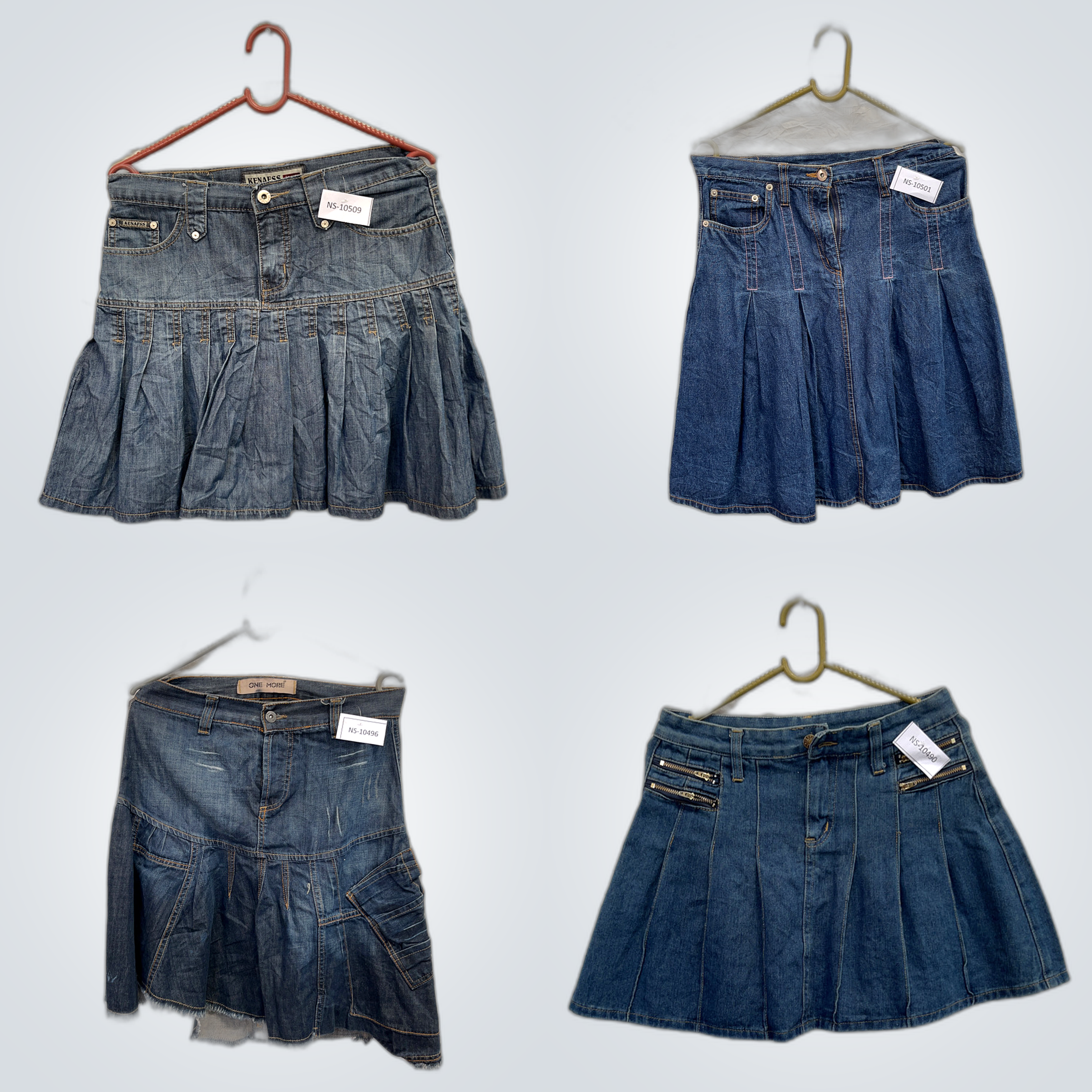 Bundle di Gonne in Denim Leggermente Usate - KENAF..