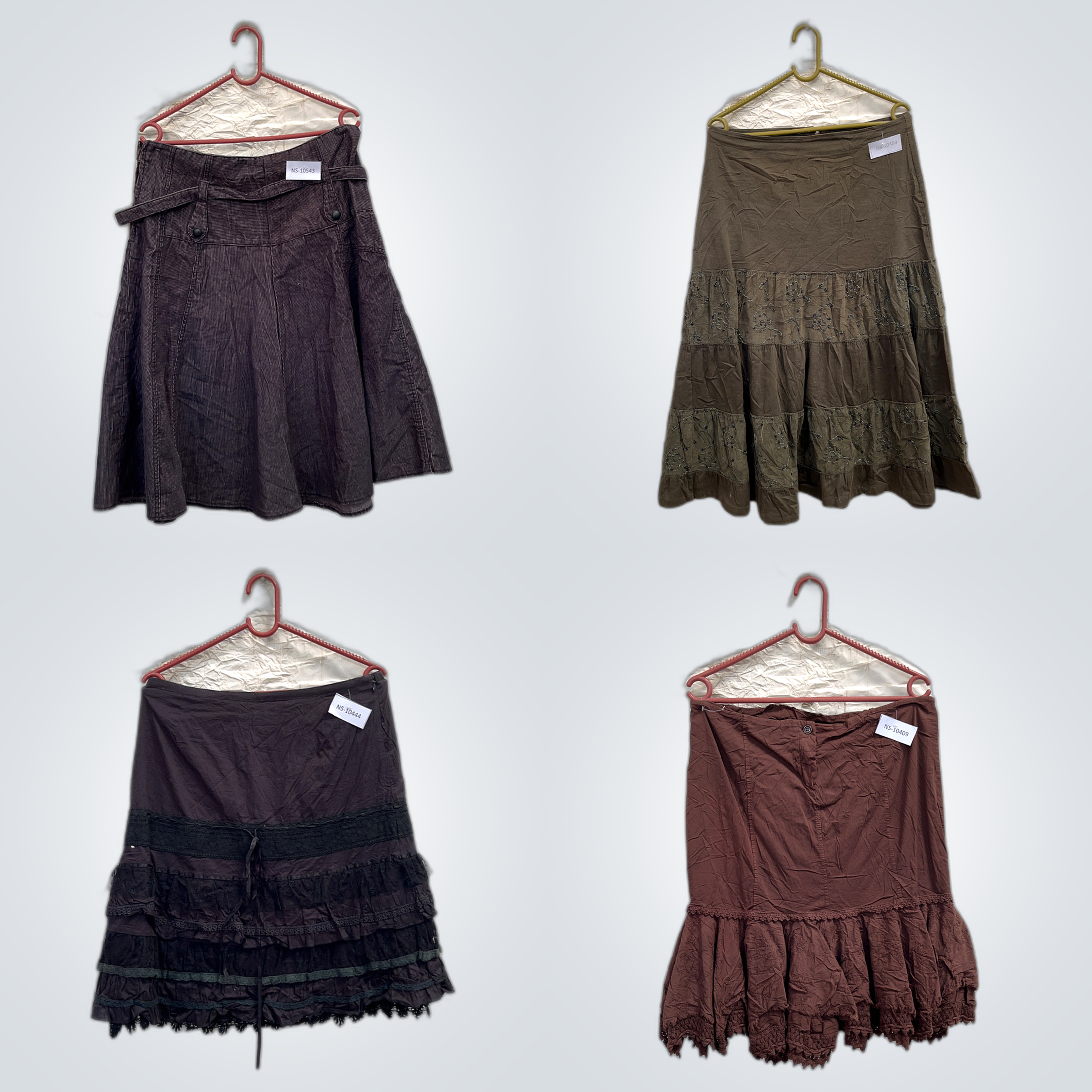 Pacchetto per Amanti delle Gonne - 7 Gonne Midi Mi..