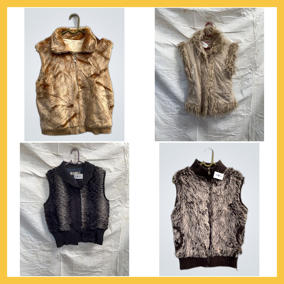 Bundle di Gilet di Pelliccia - Zara, George e altr..