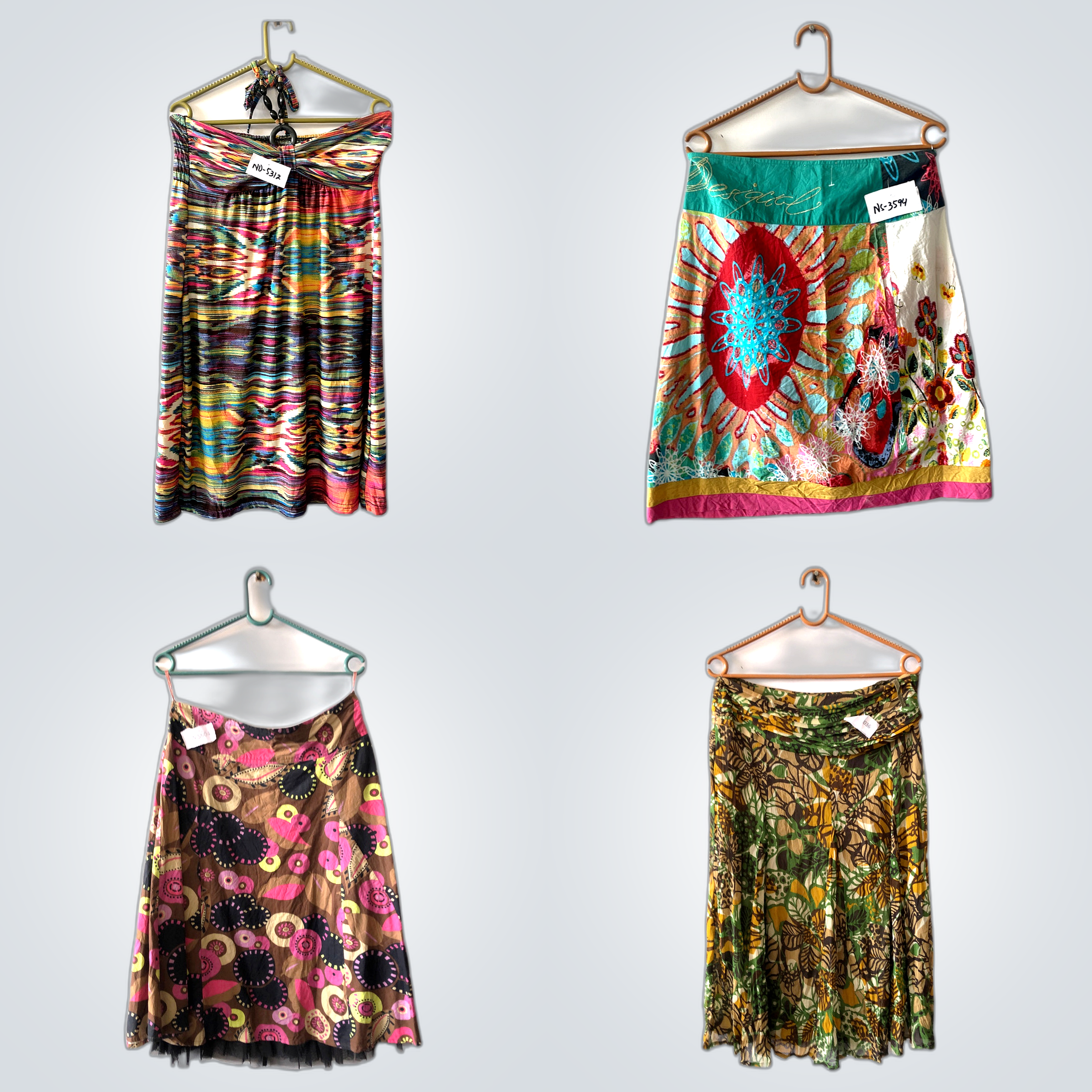 Pack de jupes de couleurs mixtes (FV-002)